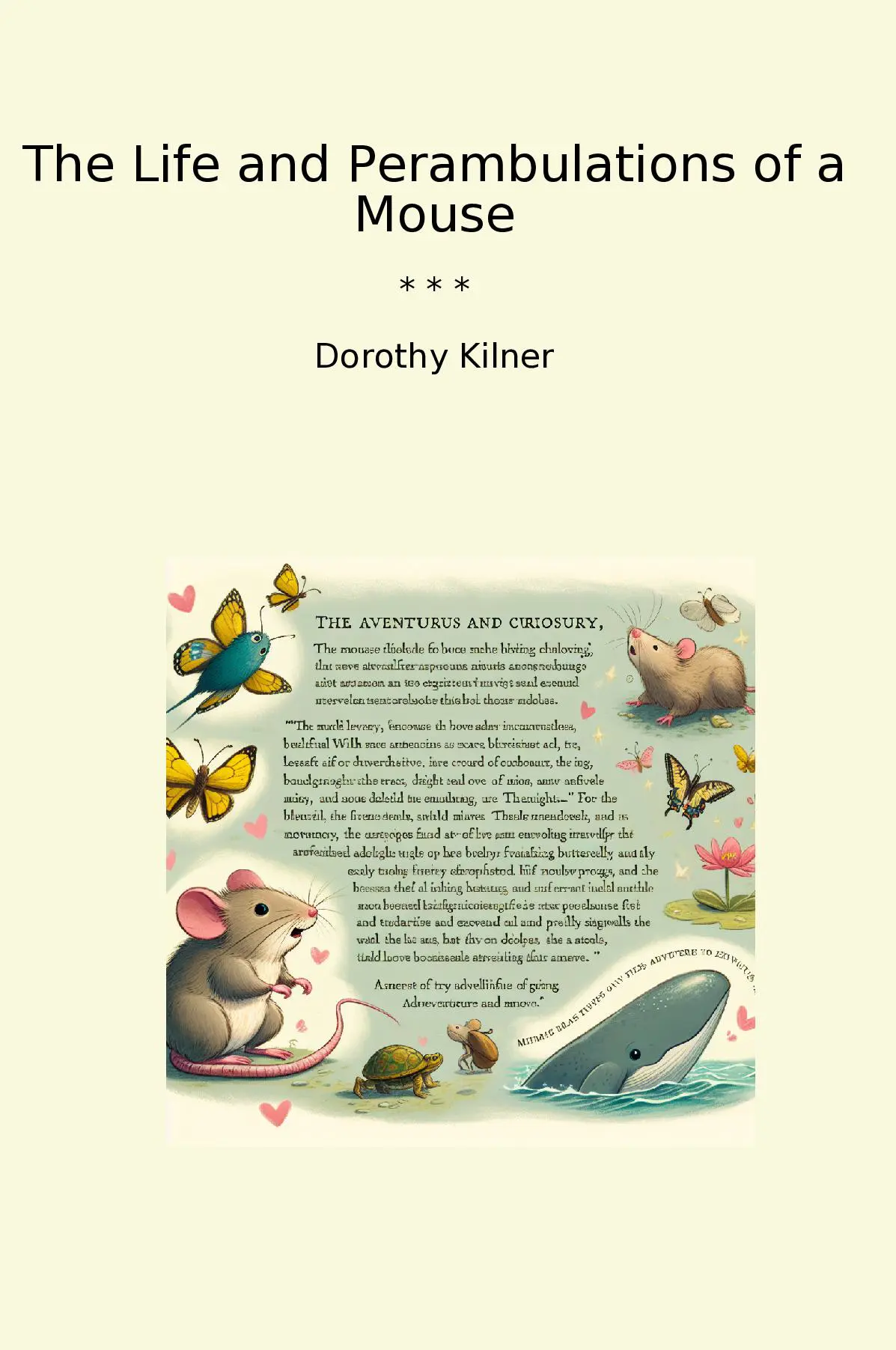 The Life and Perambulations of a Mouse