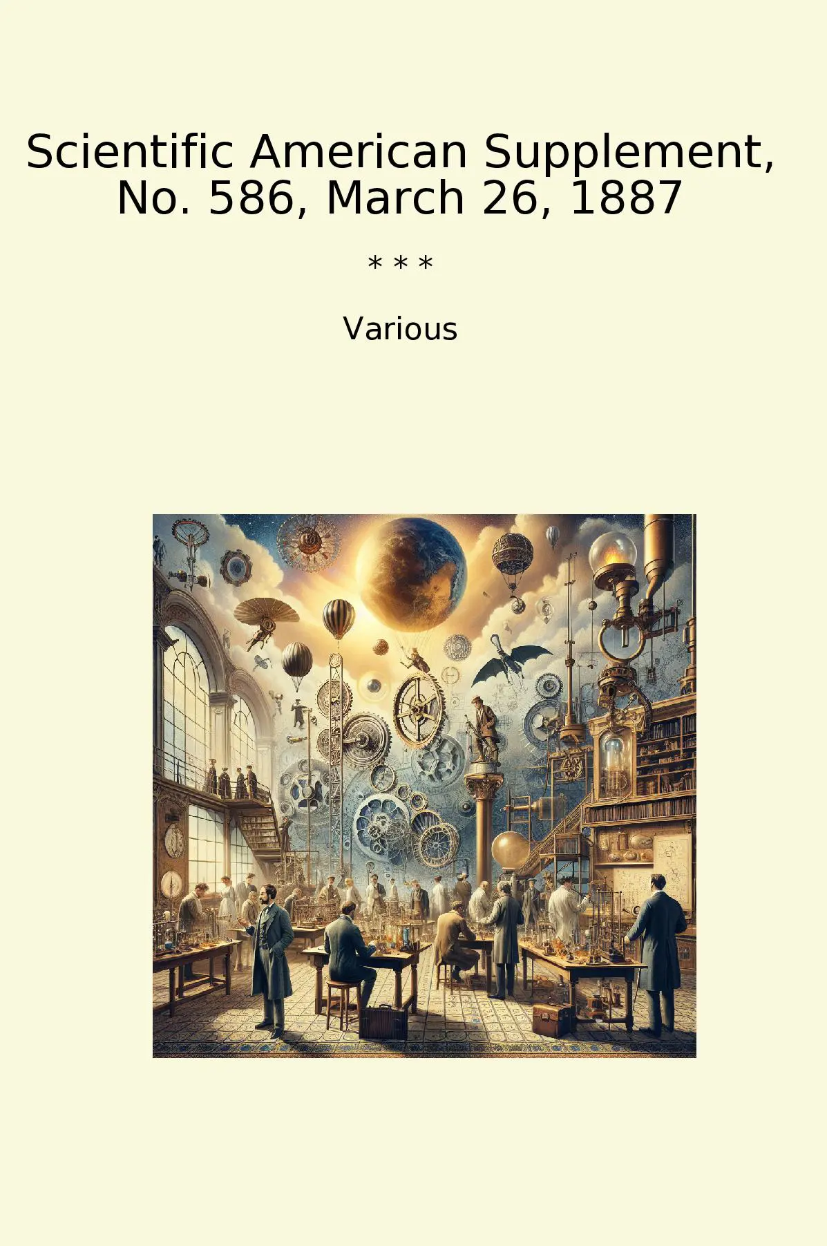 Scientific American Supplement, No. 586, March 26, 1887