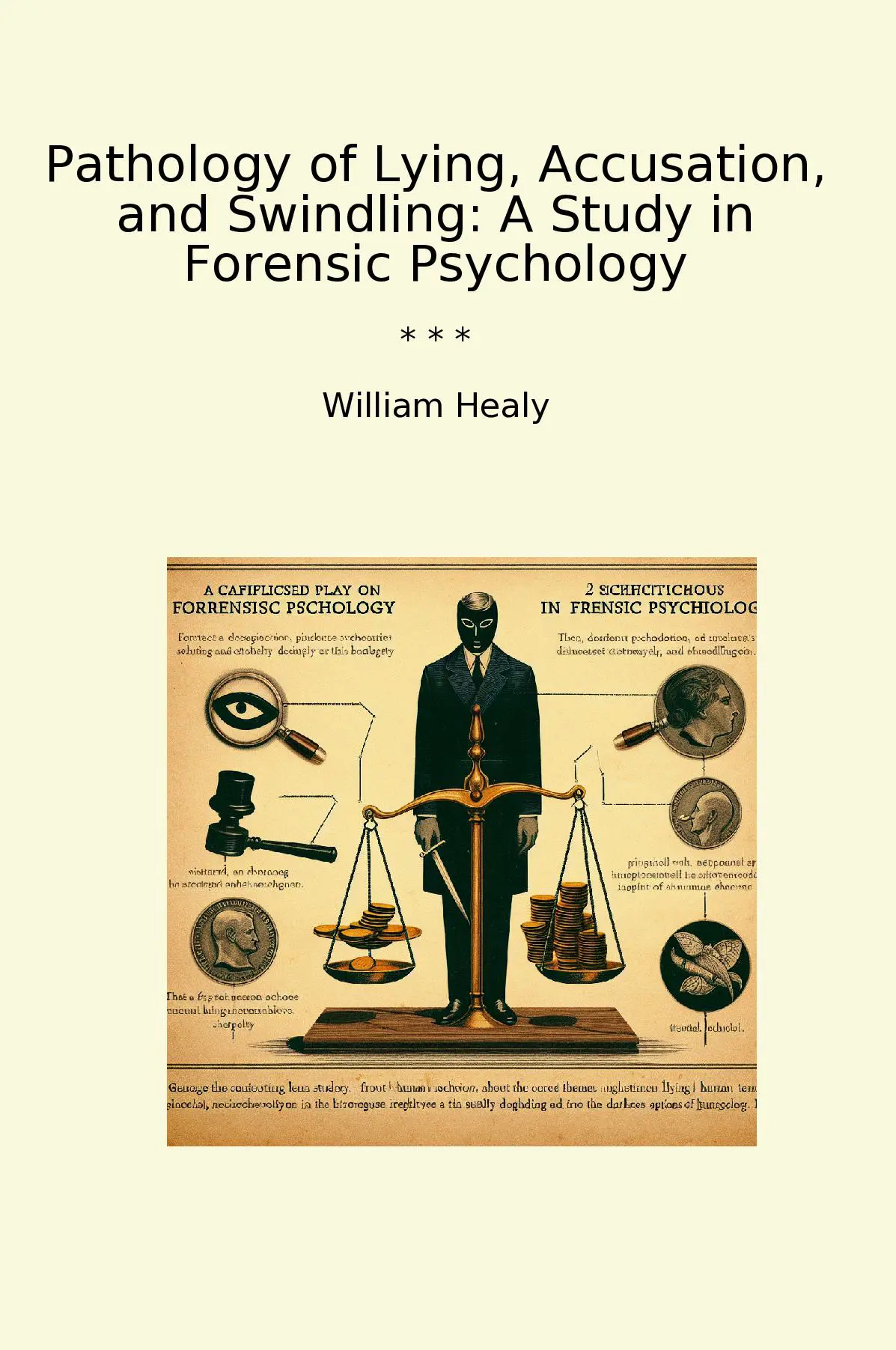 Pathology of Lying, Accusation, and Swindling: A Study in Forensic Psychology