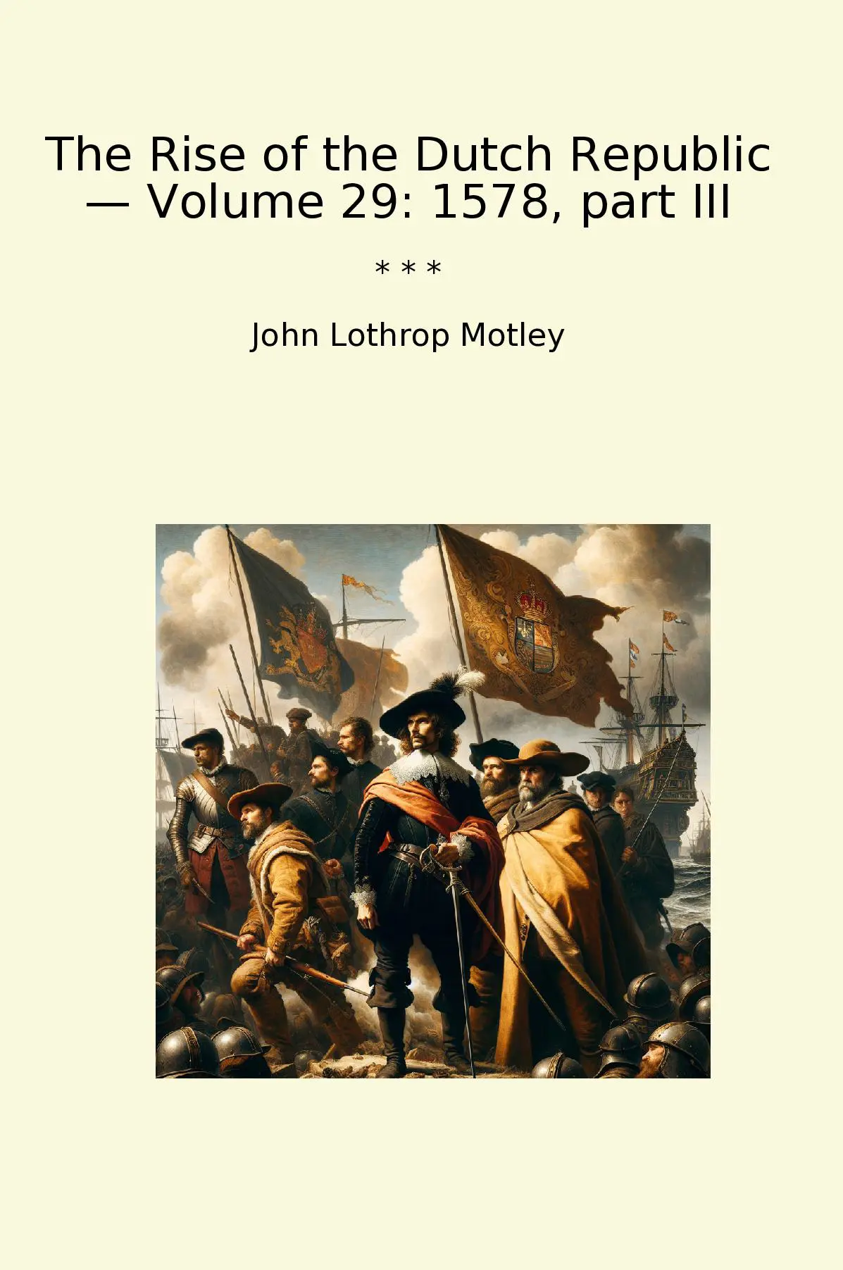 The Rise of the Dutch Republic — Volume 29: 1578, part III