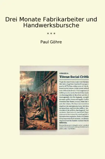 Drei Monate Fabrikarbeiter und Handwerksbursche