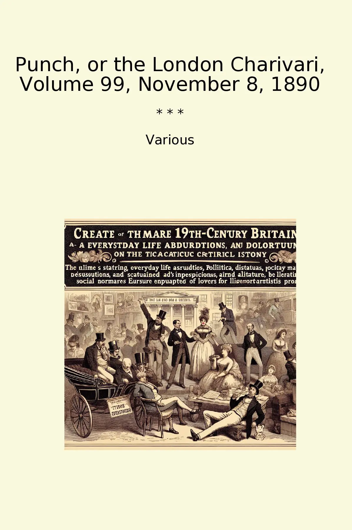 Punch, or the London Charivari, Volume 99, November 8, 1890