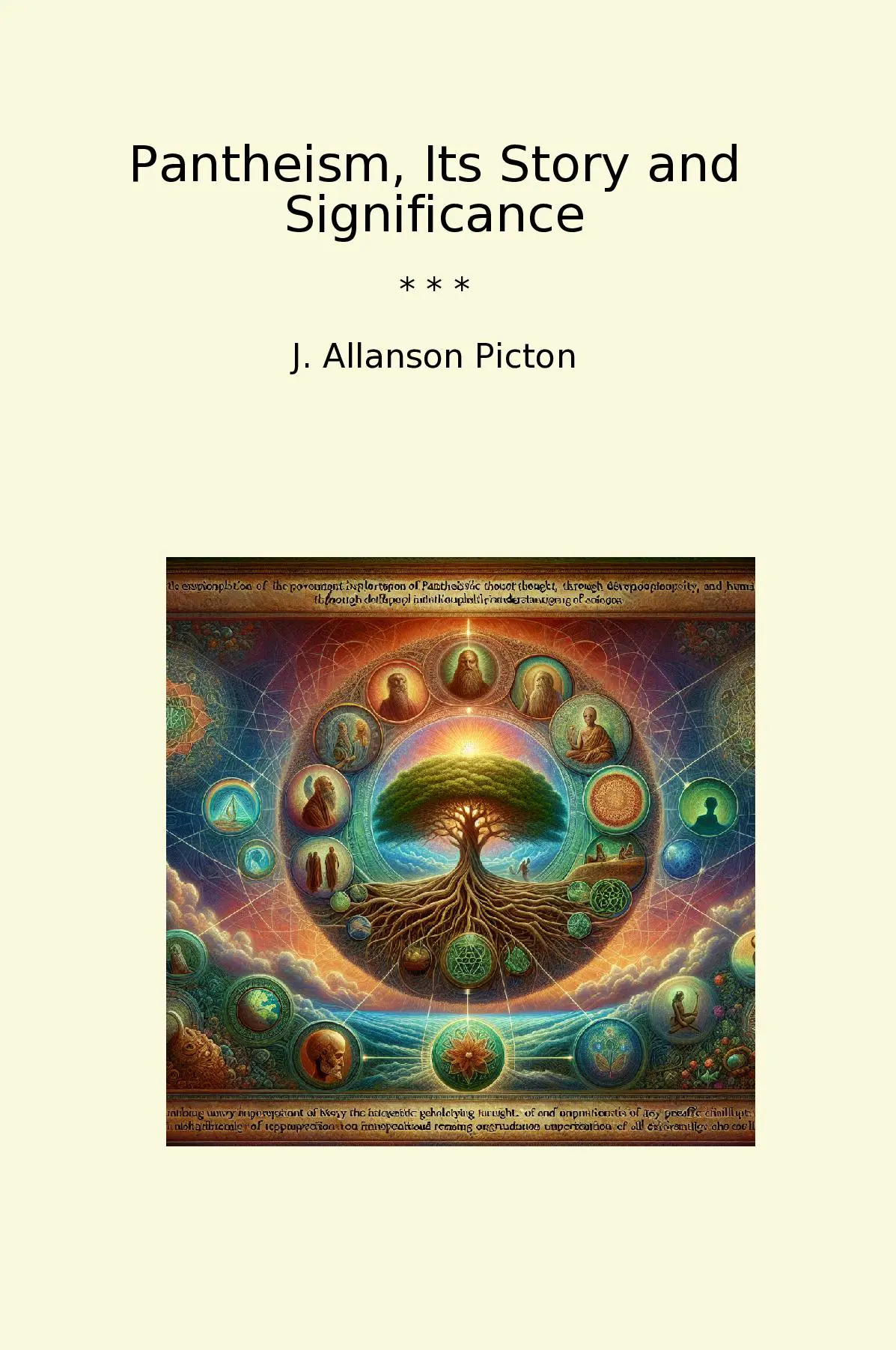 Pantheism, Its Story and Significance