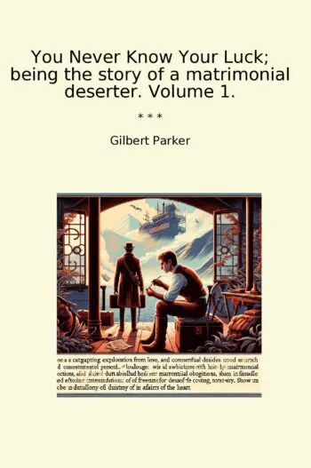 You Never Know Your Luck; being the story of a matrimonial deserter. Volume 1.