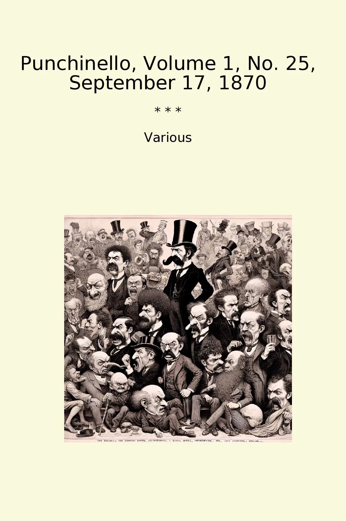 Punchinello, Volume 1, No. 25, September 17, 1870