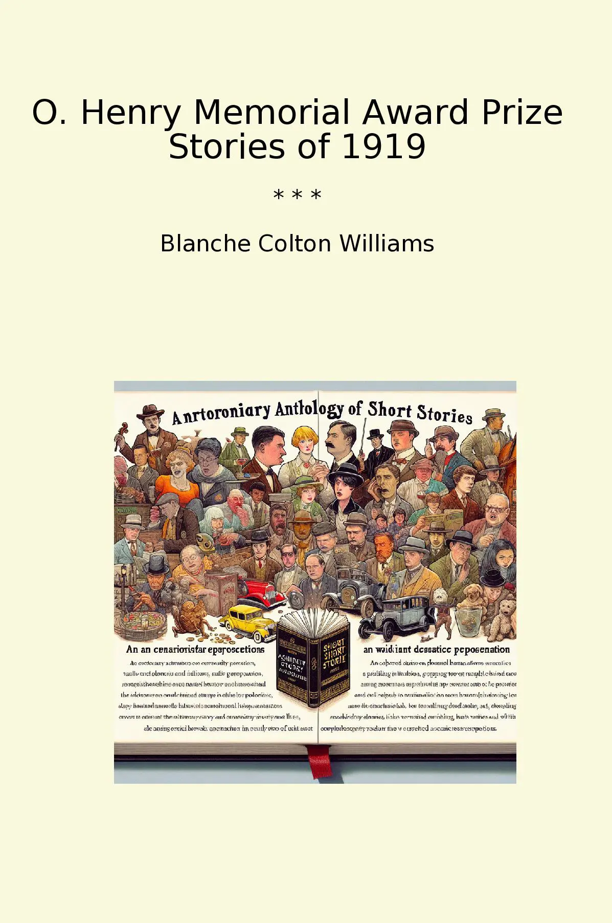O. Henry Memorial Award Prize Stories of 1919