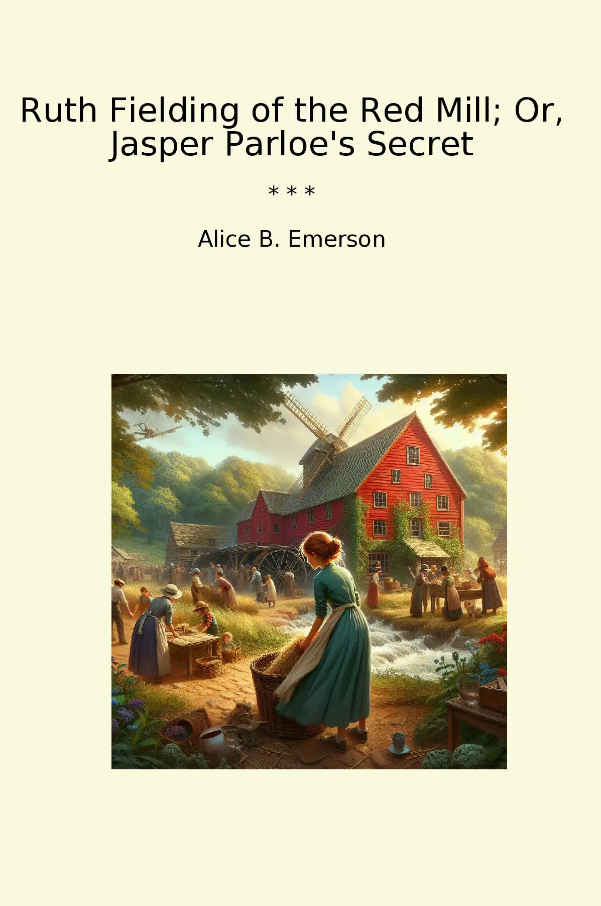 Ruth Fielding of the Red Mill; Or, Jasper Parloe's Secret