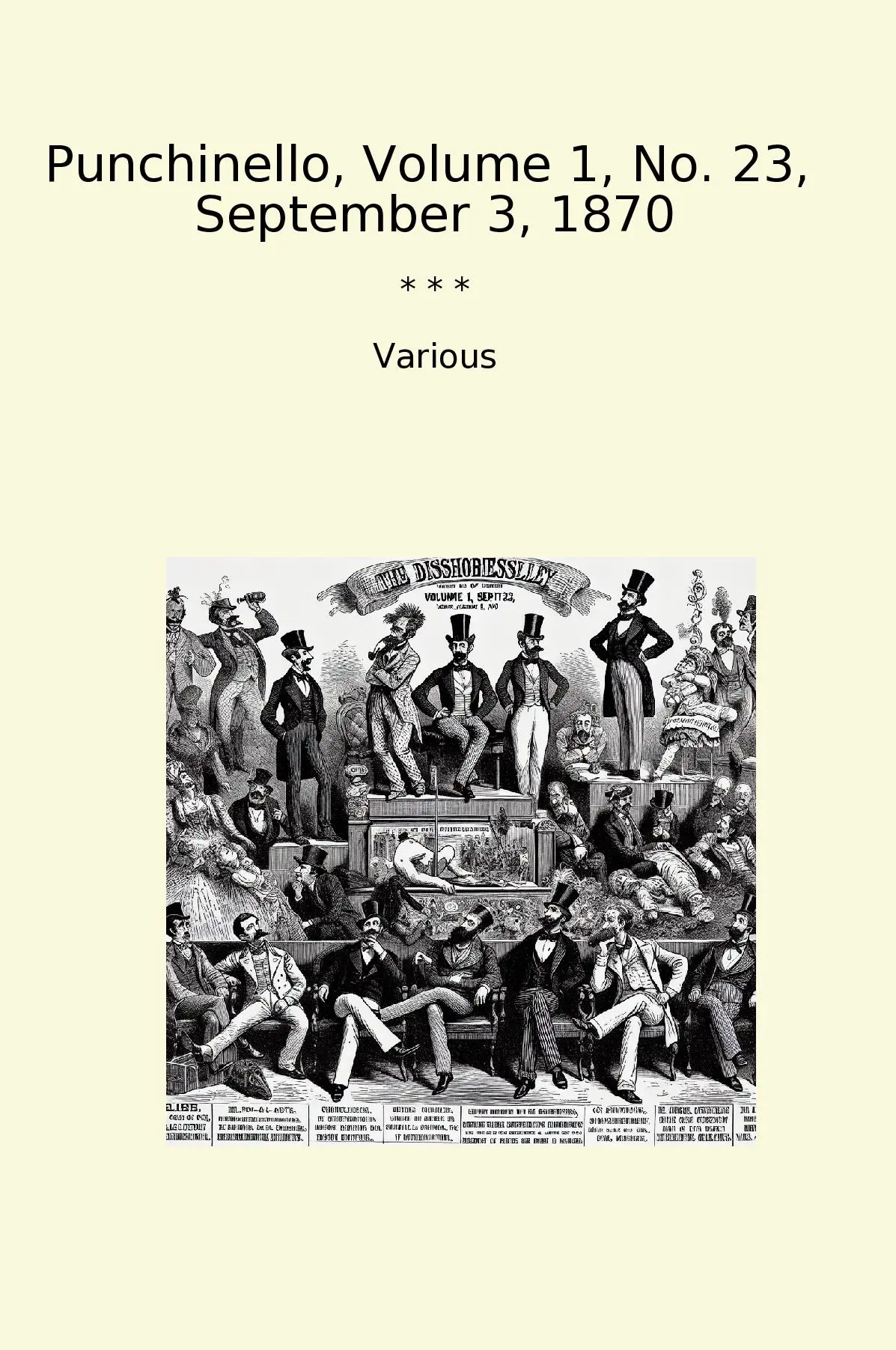 Punchinello, Volume 1, No. 23, September 3, 1870
