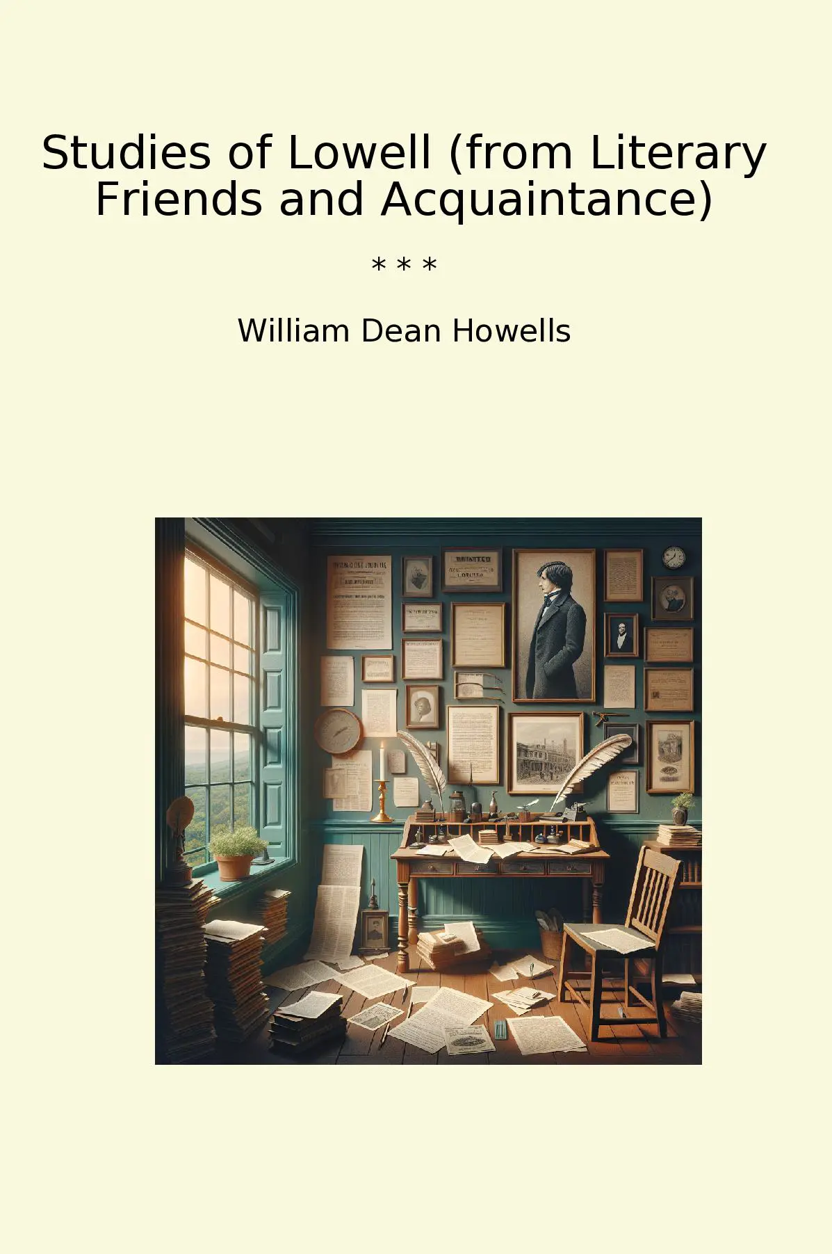 Studies of Lowell (from Literary Friends and Acquaintance)
