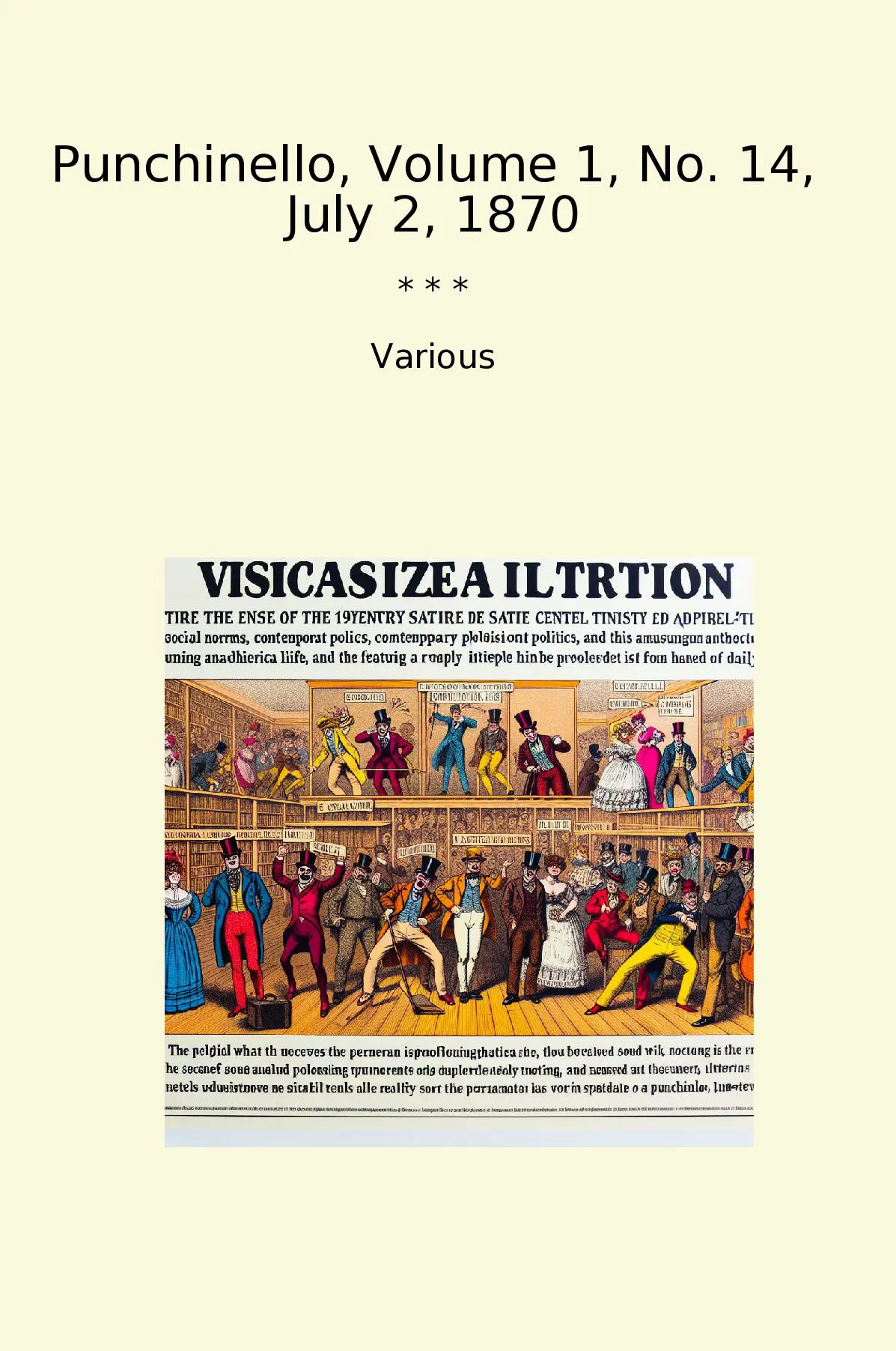 Punchinello, Volume 1, No. 14, July 2, 1870