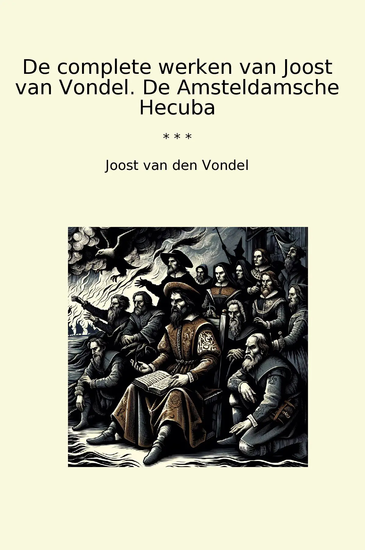 De complete werken van Joost van Vondel. De Amsteldamsche Hecuba