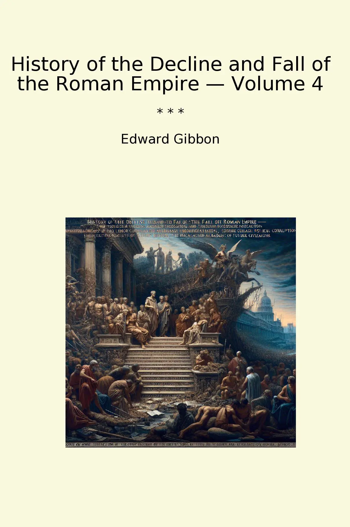 History of the Decline and Fall of the Roman Empire — Volume 4