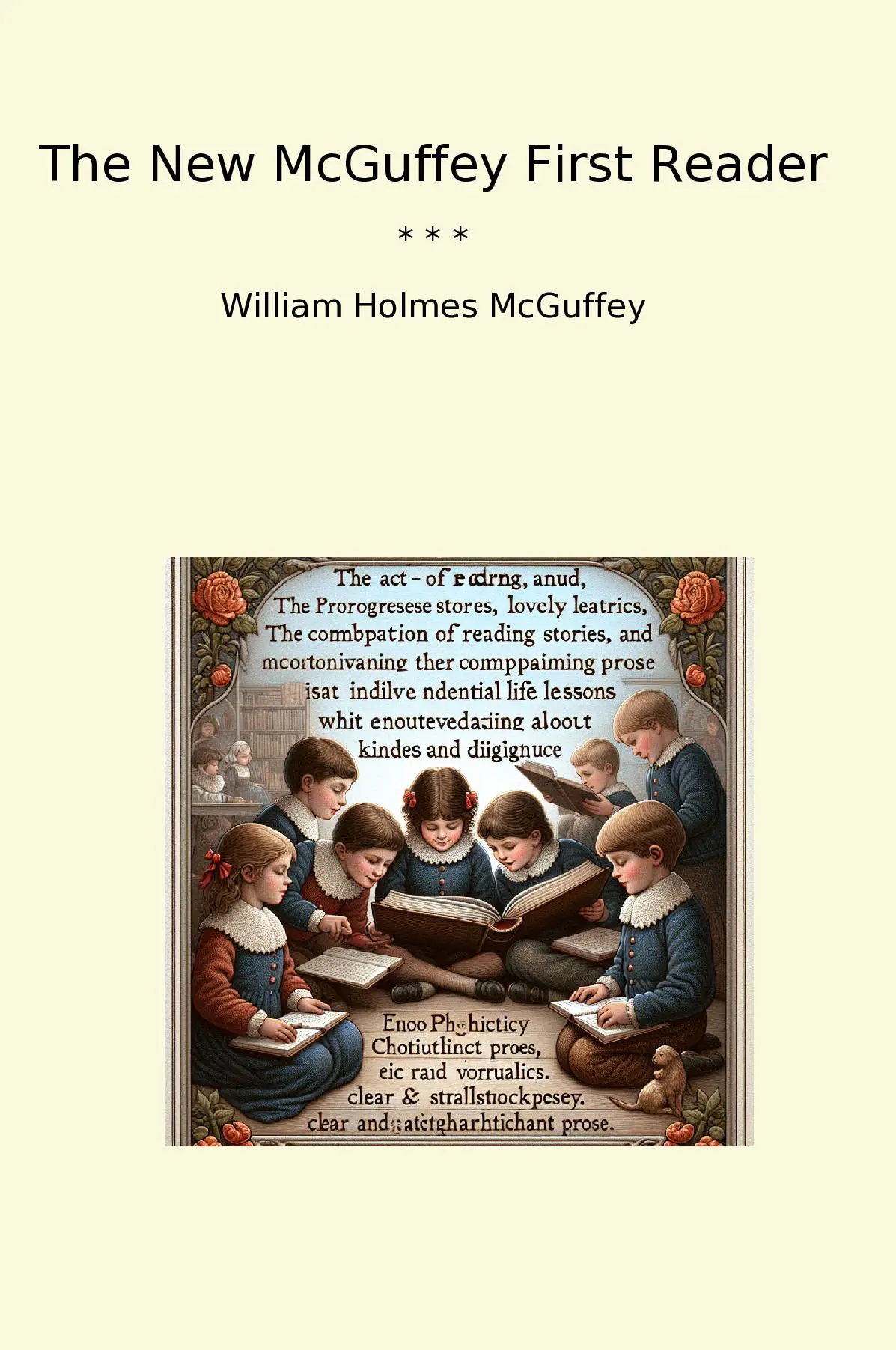The New McGuffey First Reader
