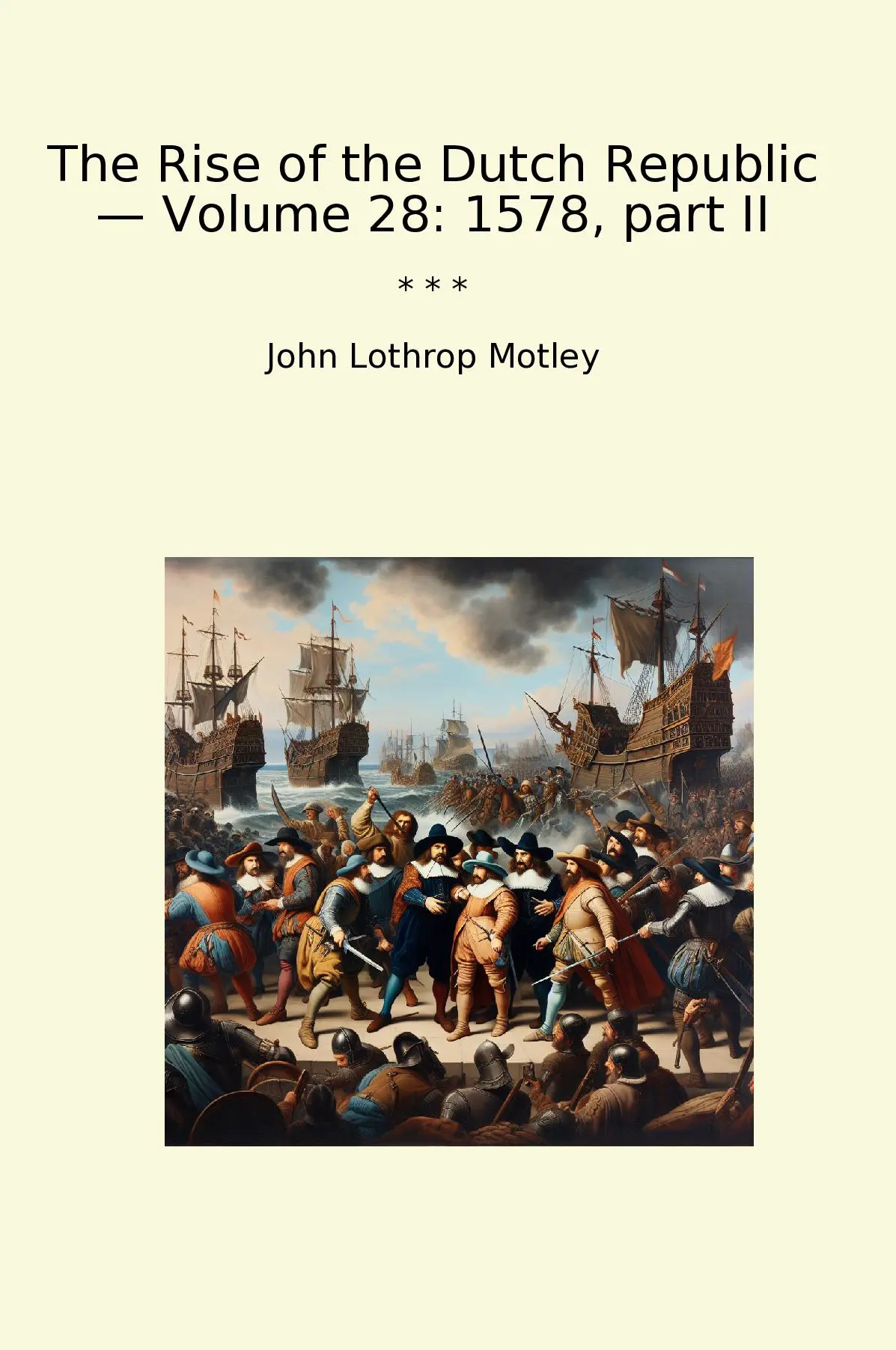 The Rise of the Dutch Republic — Volume 28: 1578, part II