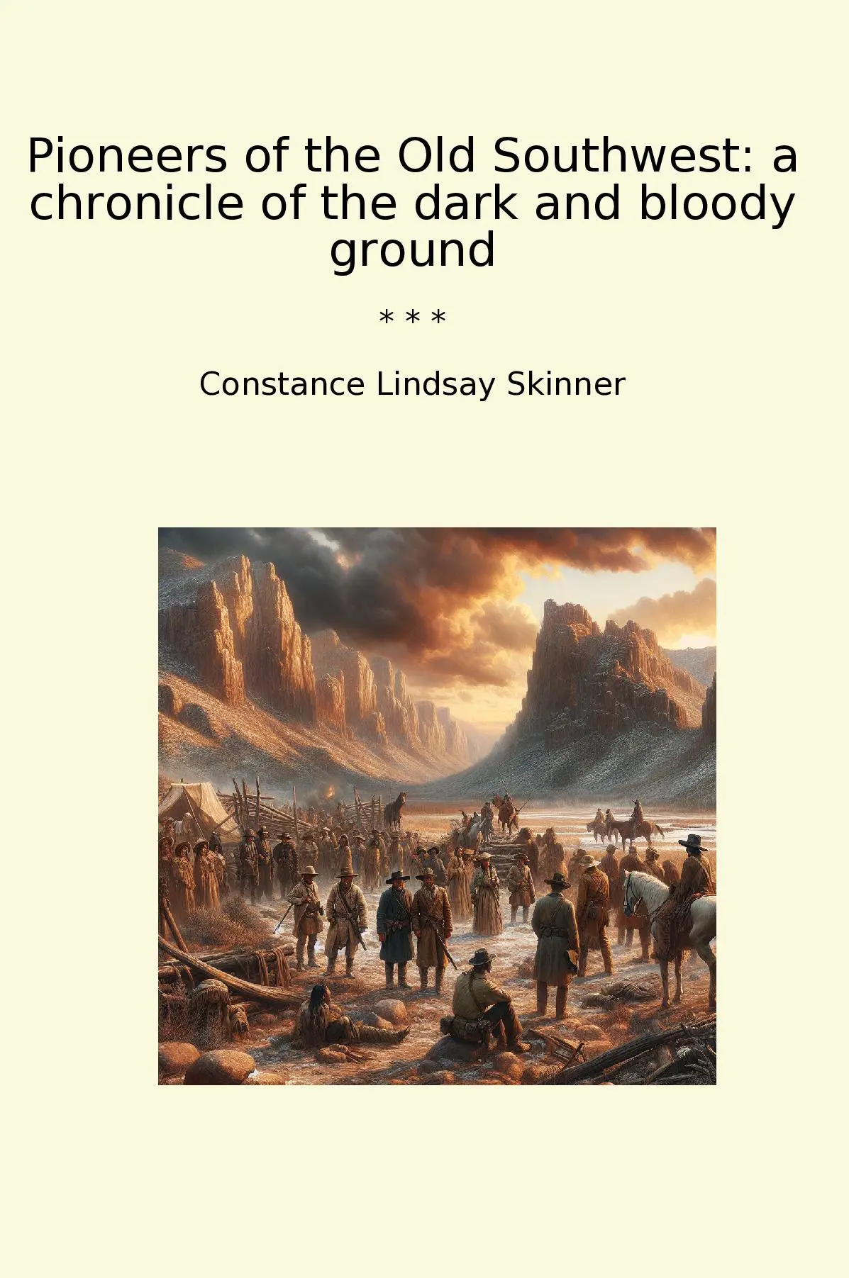 Pioneers of the Old Southwest: a chronicle of the dark and bloody ground