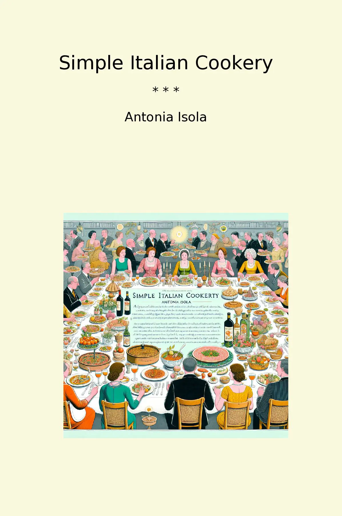 Simple Italian Cookery