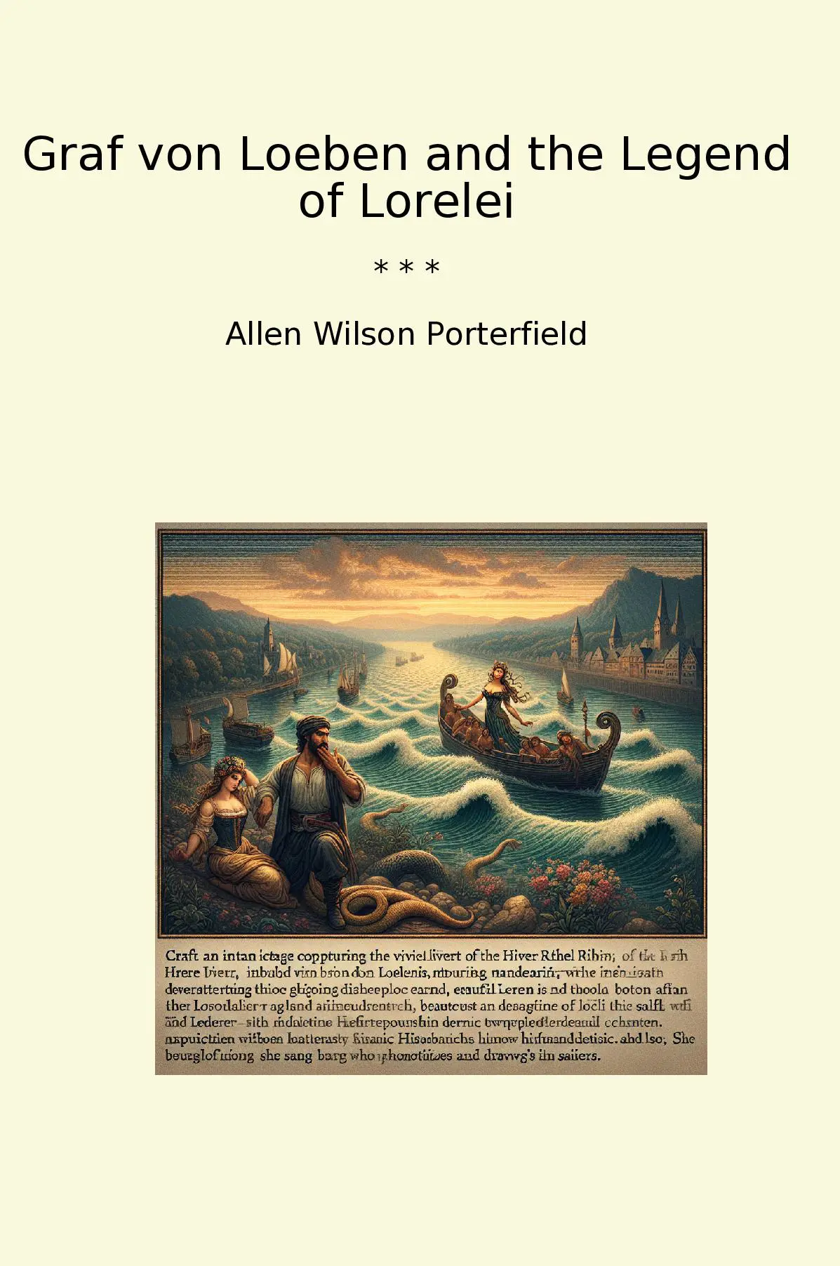 Graf von Loeben and the Legend of Lorelei