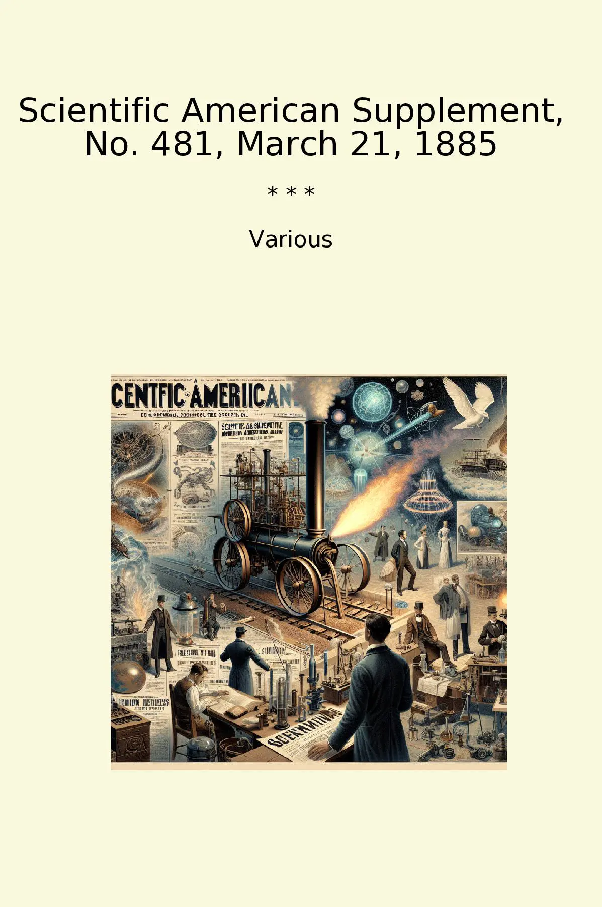 Scientific American Supplement, No. 481, March 21, 1885