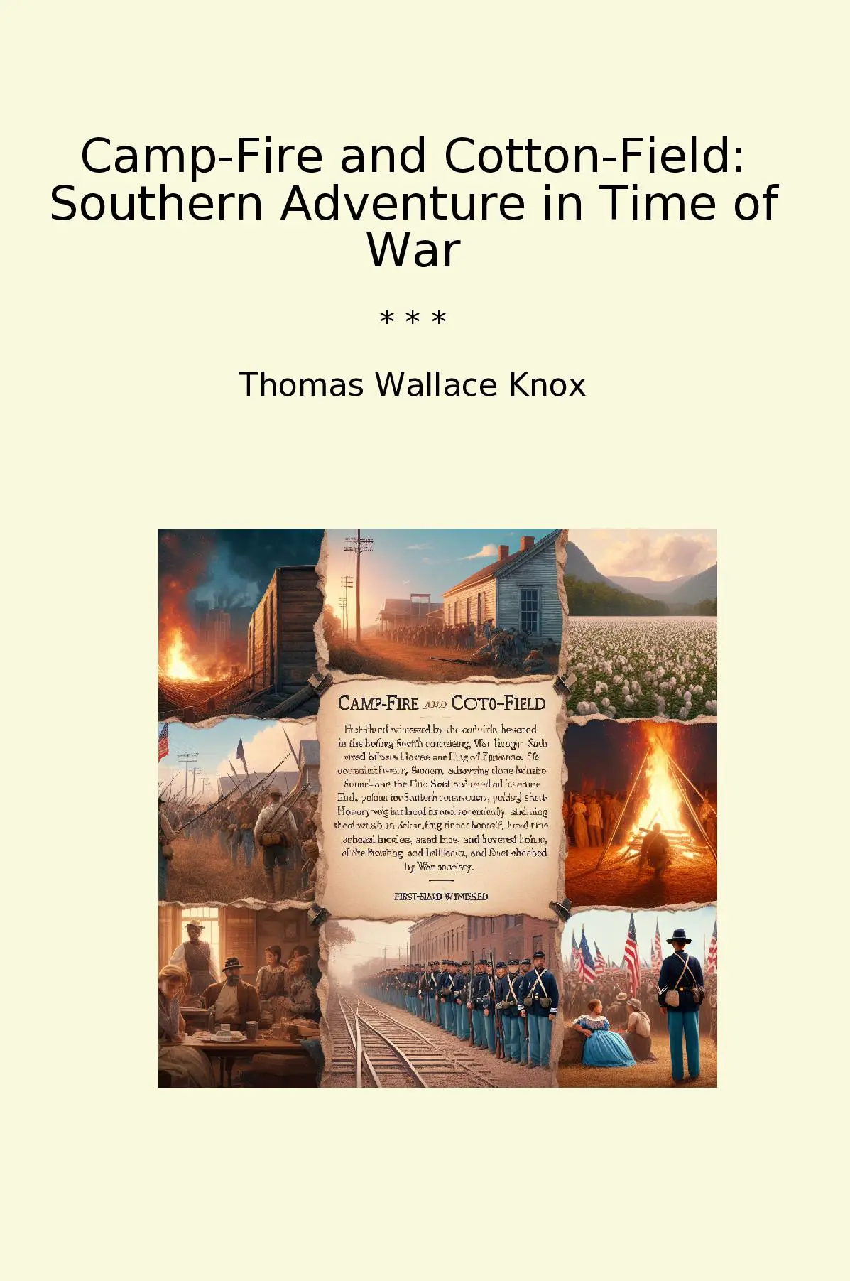 Camp-Fire and Cotton-Field: Southern Adventure in Time of War