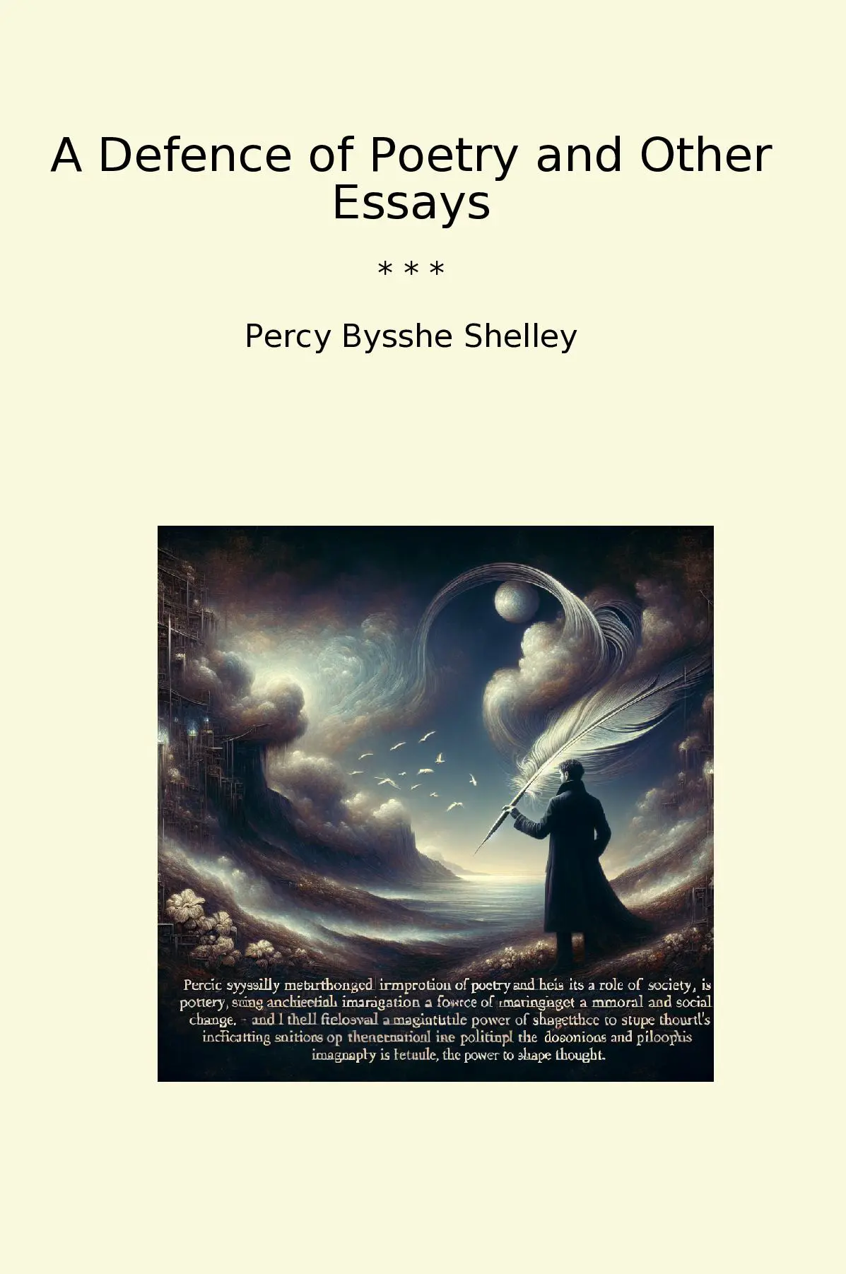 A Defence of Poetry and Other Essays
