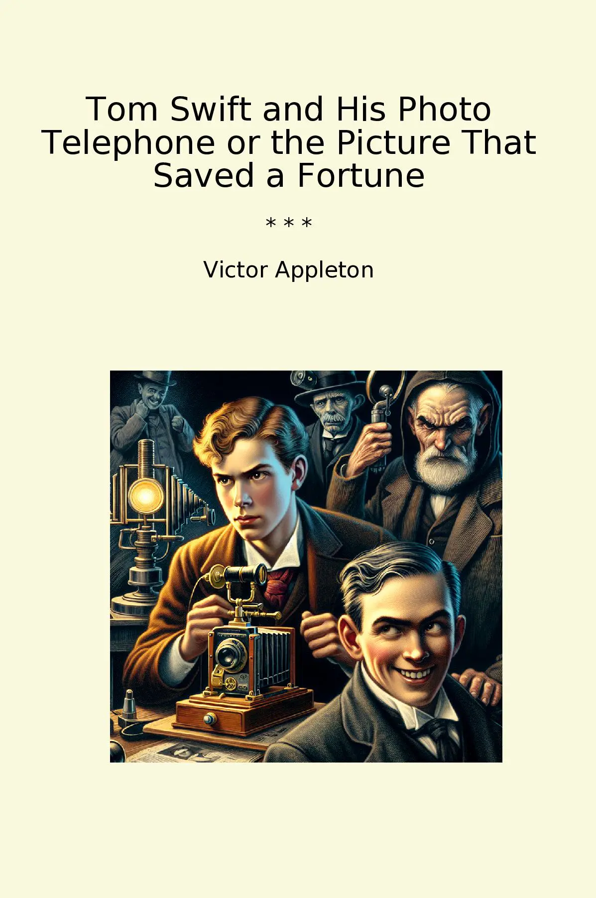 Tom Swift and His Photo Telephone or the Picture That Saved a Fortune