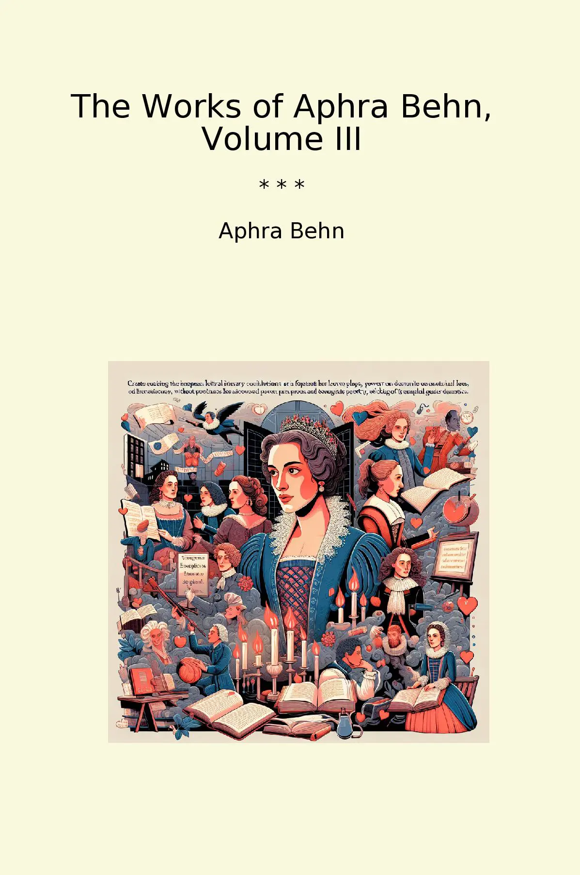 The Works of Aphra Behn, Volume III