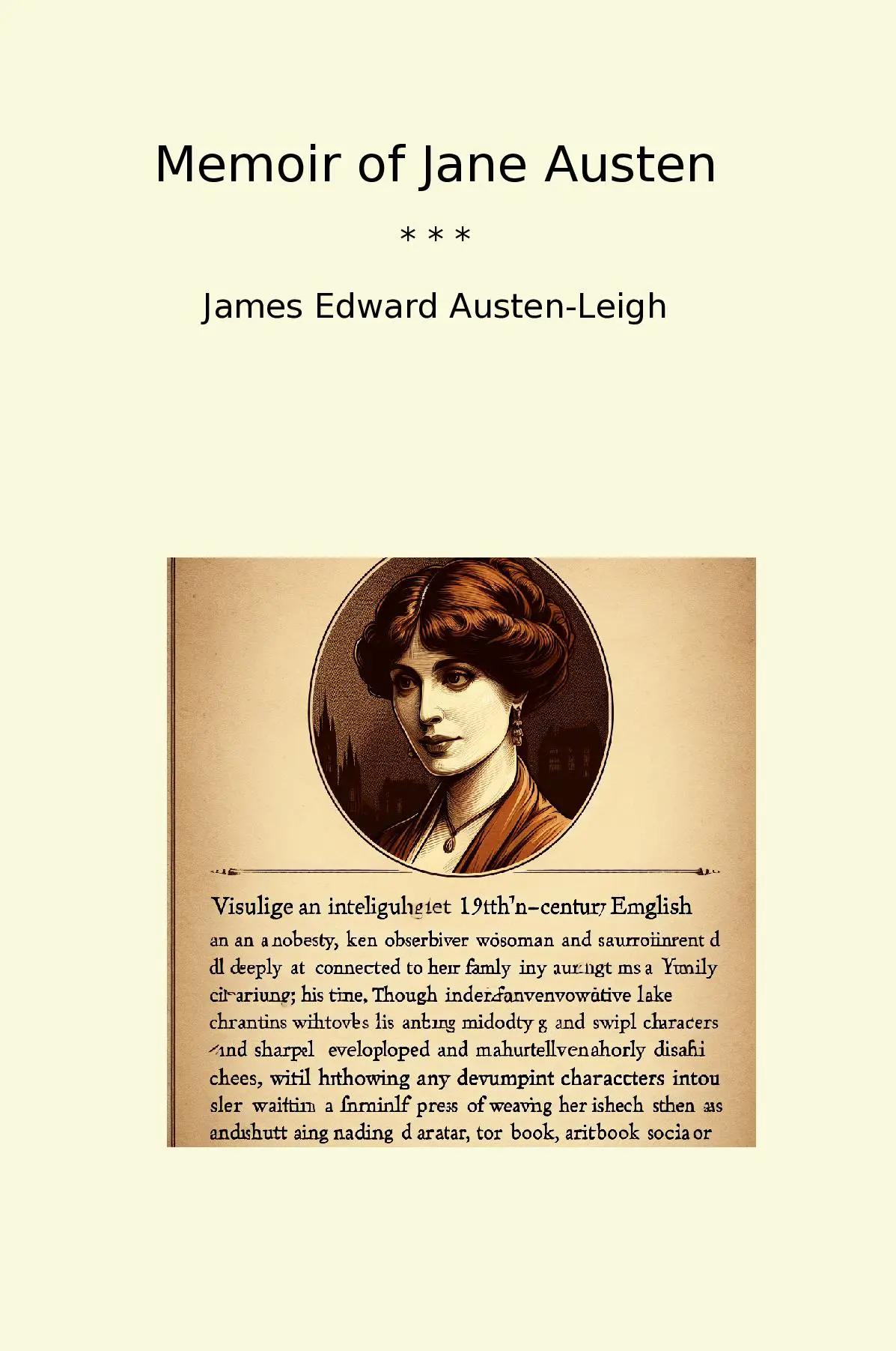 Memoir of Jane Austen