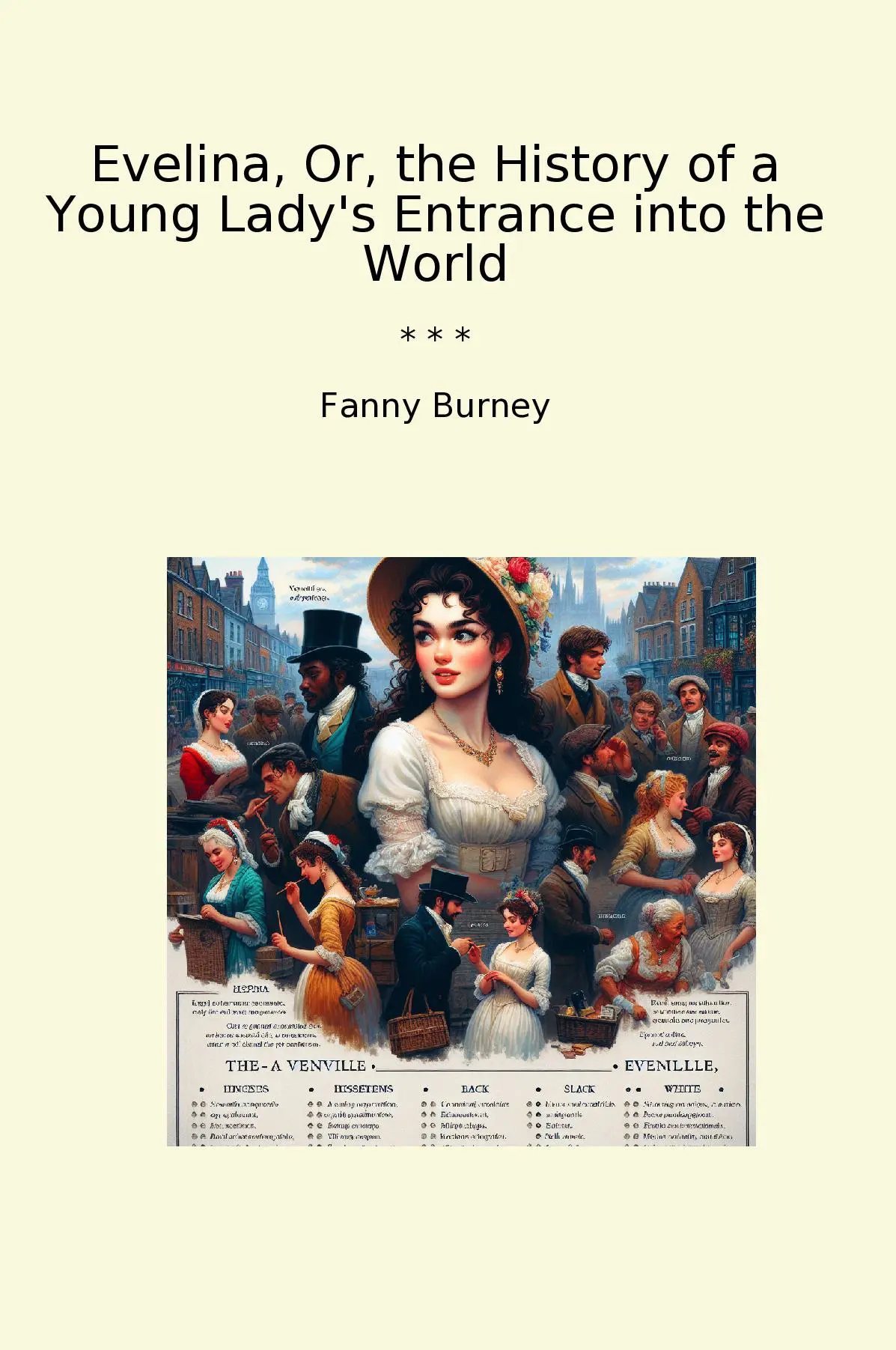 Evelina, Or, the History of a Young Lady's Entrance into the World