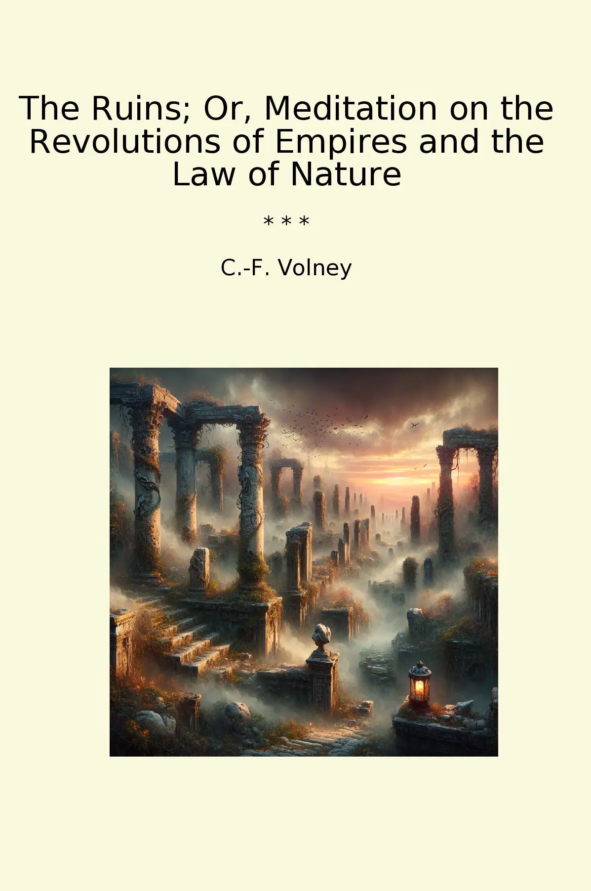 The Ruins; Or, Meditation on the Revolutions of Empires and the Law of Nature
