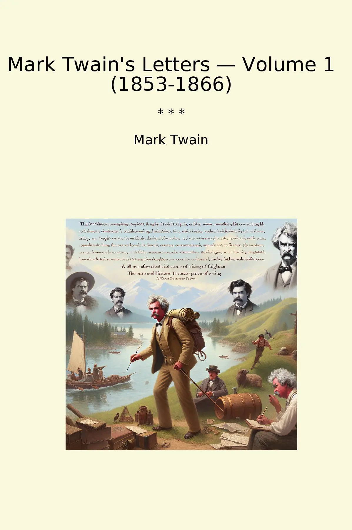 Mark Twain's Letters — Volume 1 (1853-1866)