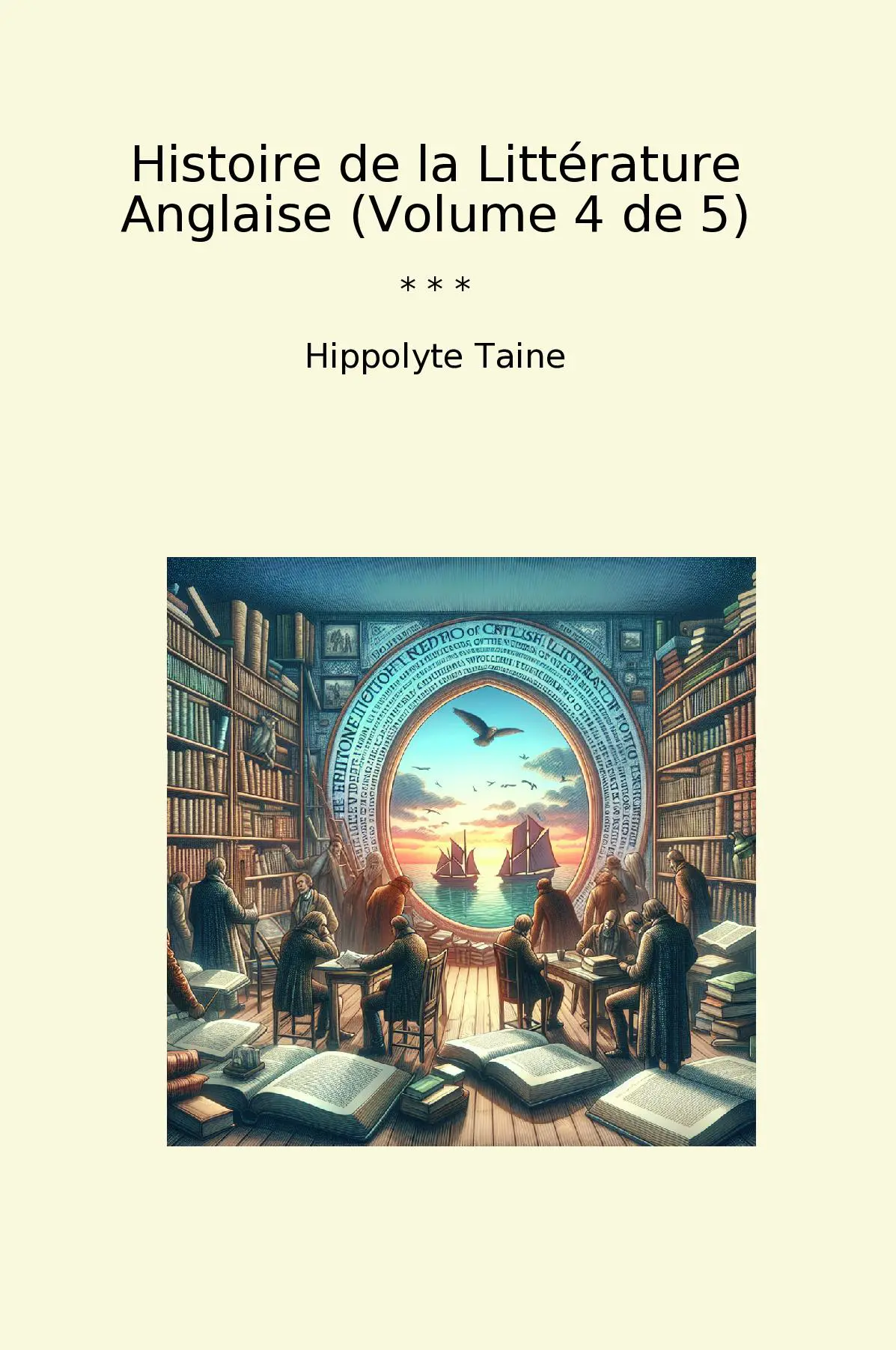 Histoire de la Littérature Anglaise (Volume 4 de 5)