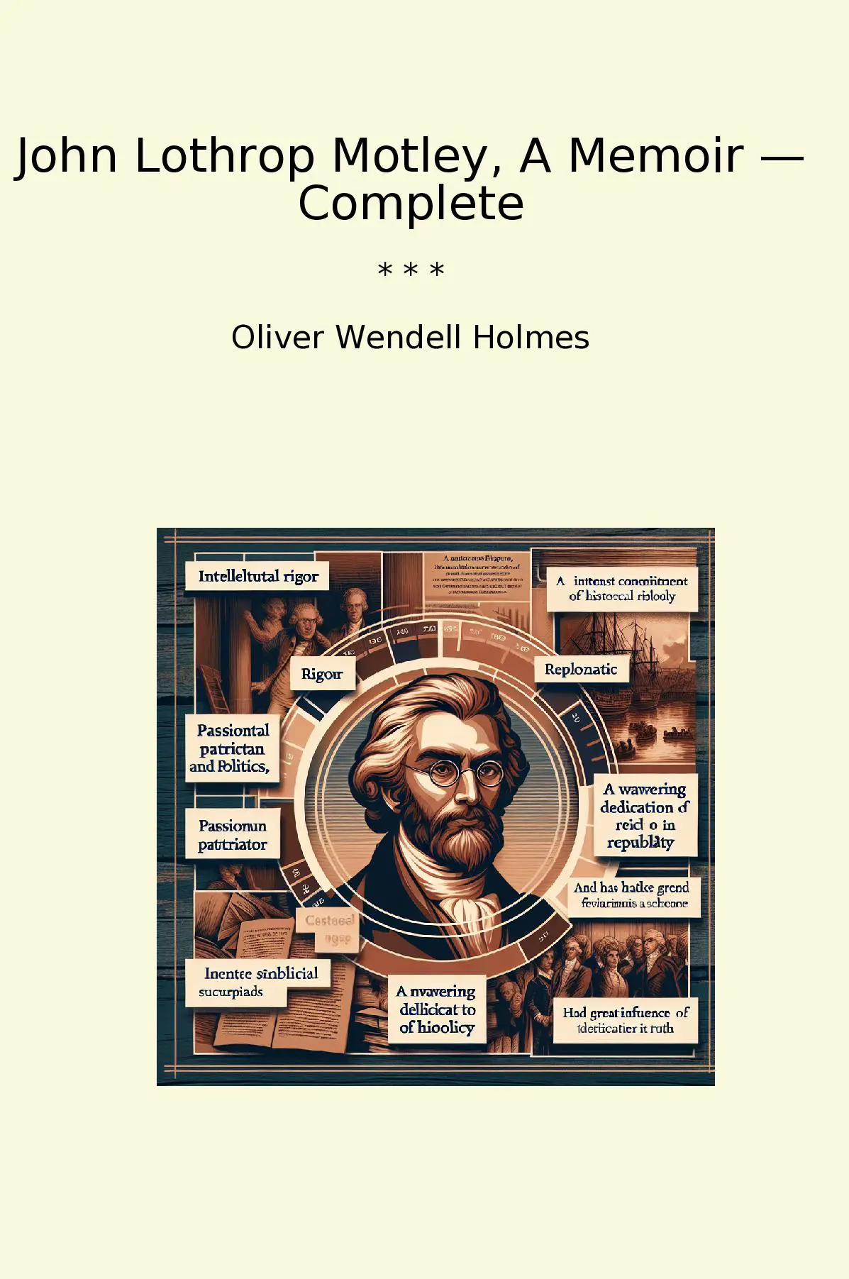 John Lothrop Motley, A Memoir — Complete