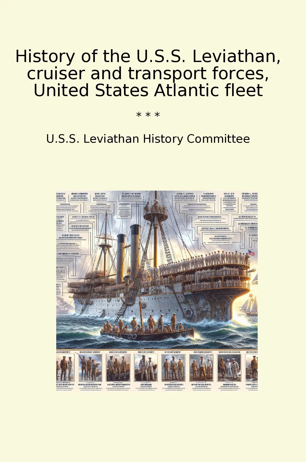 History of the U.S.S. Leviathan, cruiser and transport forces, United States Atlantic fleet