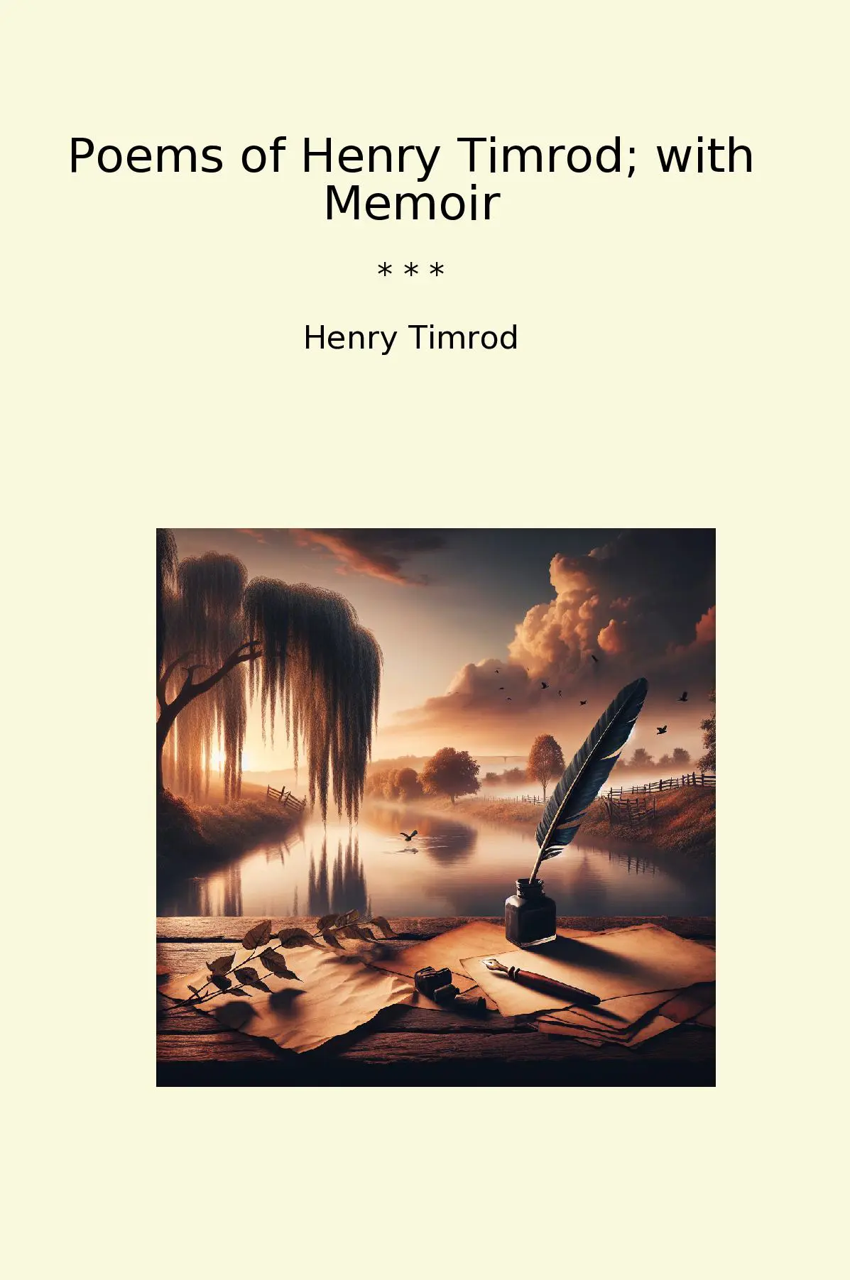 Poems of Henry Timrod; with Memoir