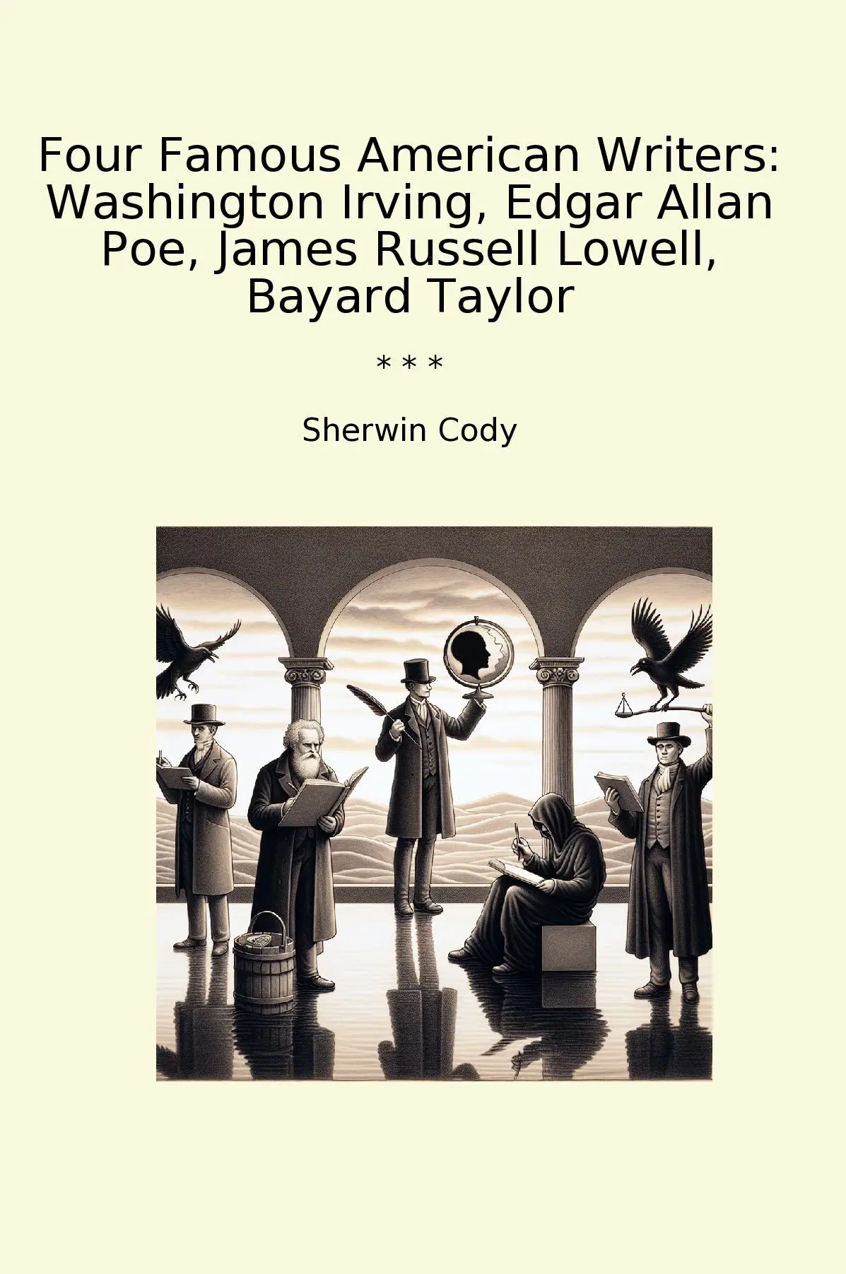Four Famous American Writers: Washington Irving, Edgar Allan Poe, James Russell Lowell, Bayard Taylor