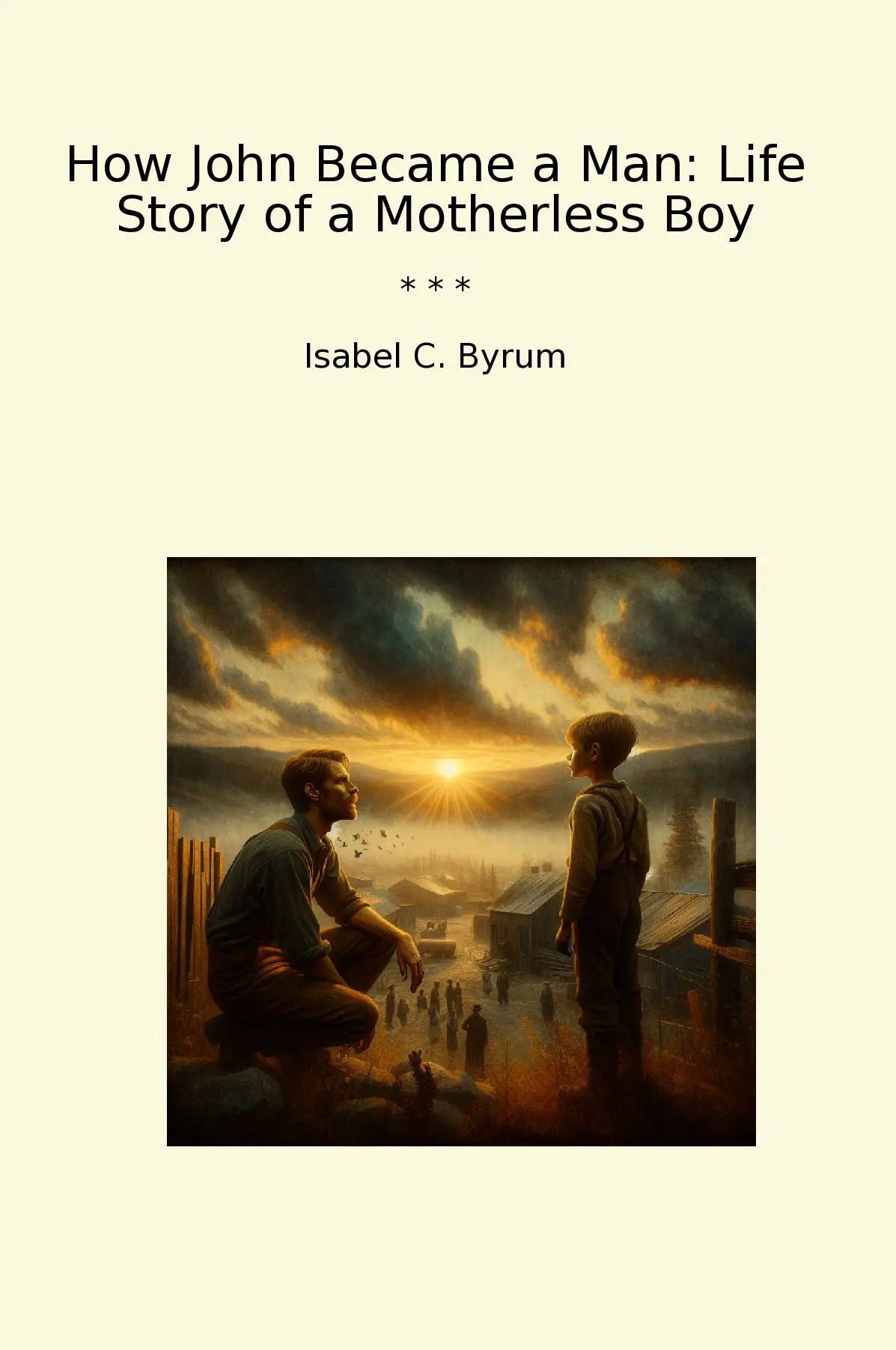 How John Became a Man: Life Story of a Motherless Boy
