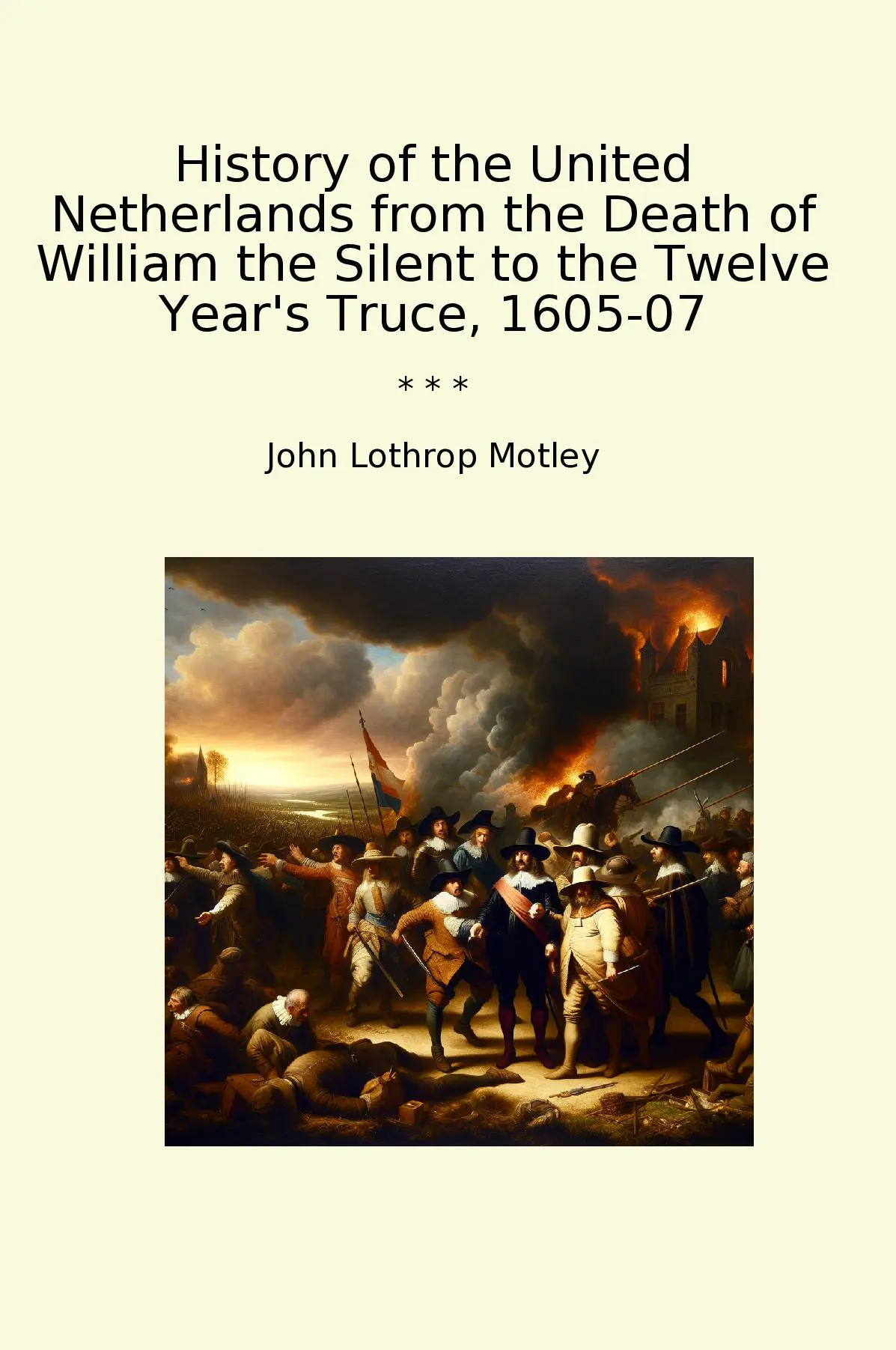 History of the United Netherlands from the Death of William the Silent to the Twelve Year's Truce, 1605-07