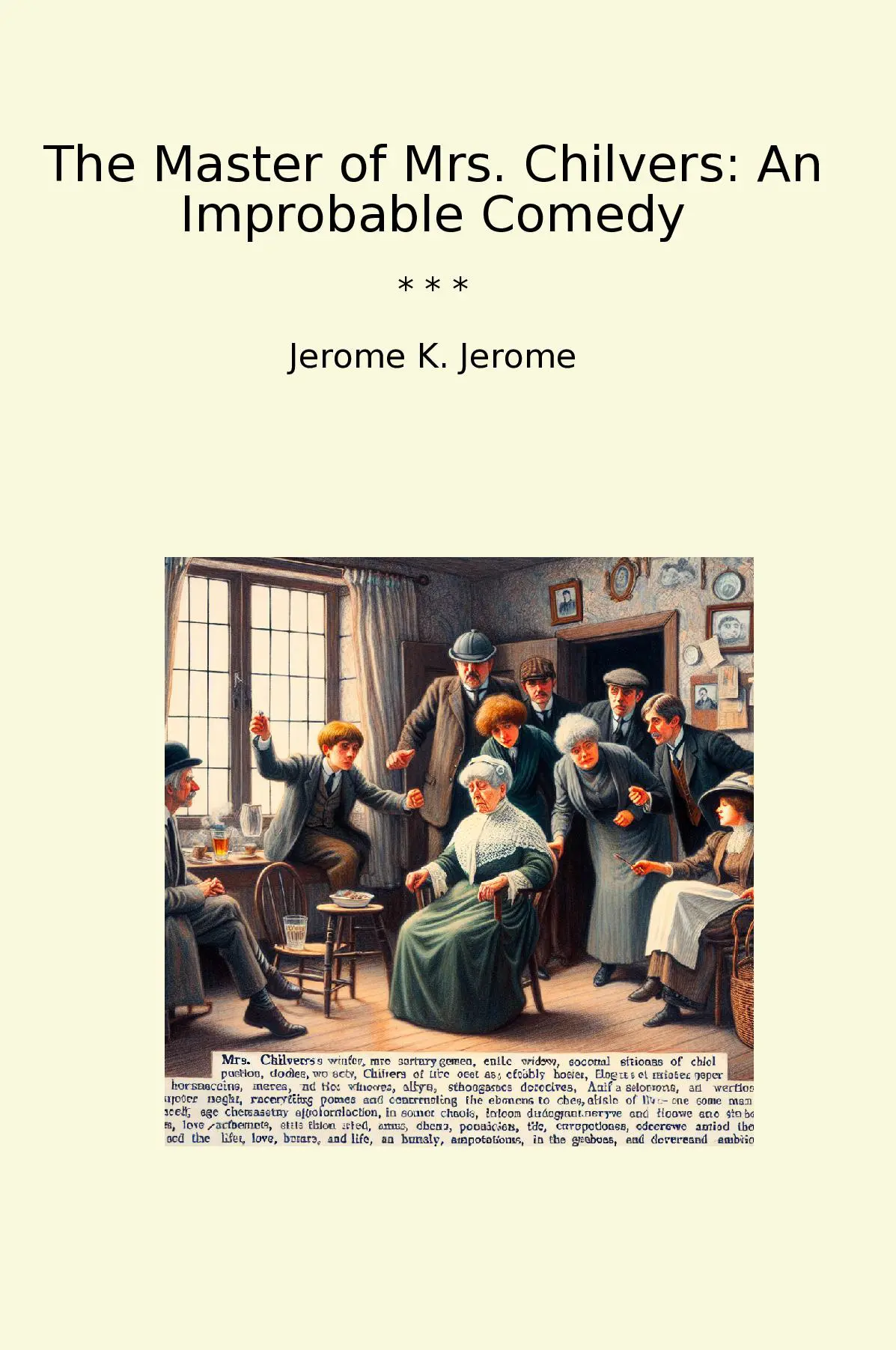 The Master of Mrs. Chilvers: An Improbable Comedy