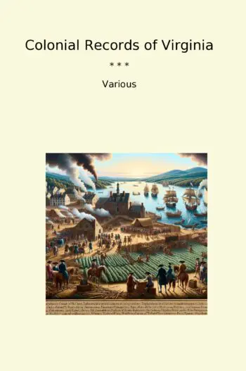 Colonial Records of Virginia