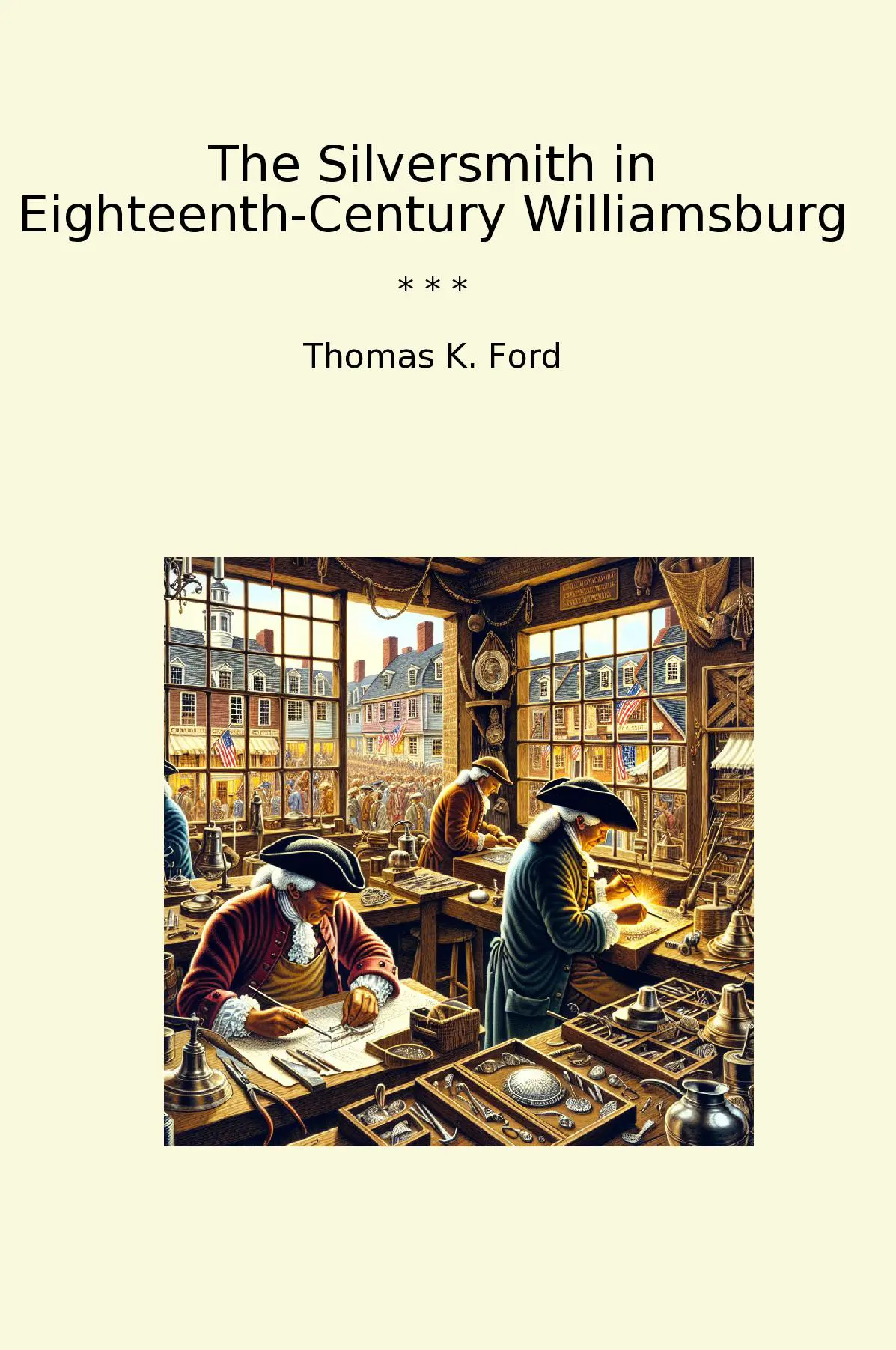 The Silversmith in Eighteenth-Century Williamsburg