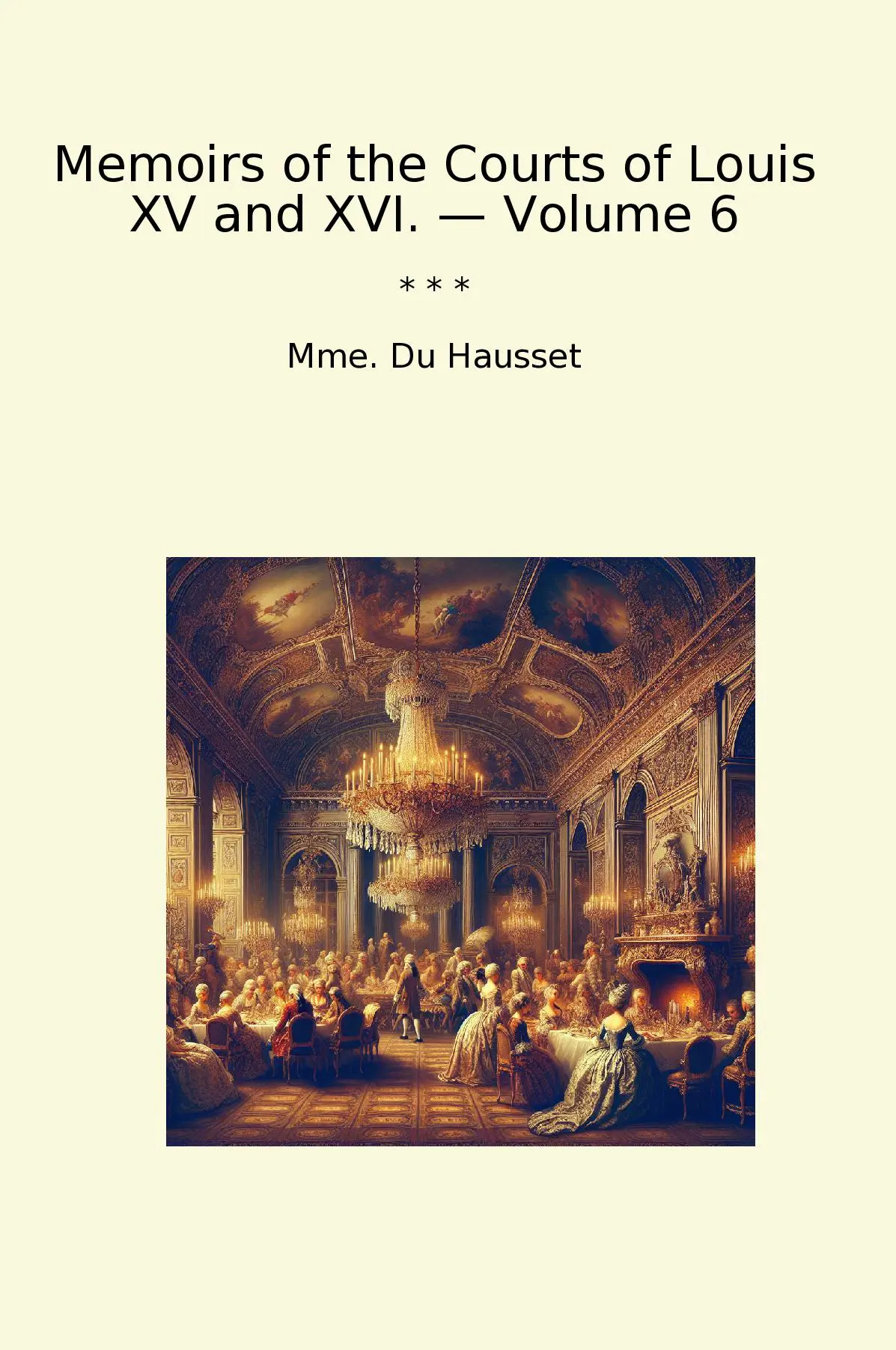 Memoirs of the Courts of Louis XV and XVI. — Volume 6