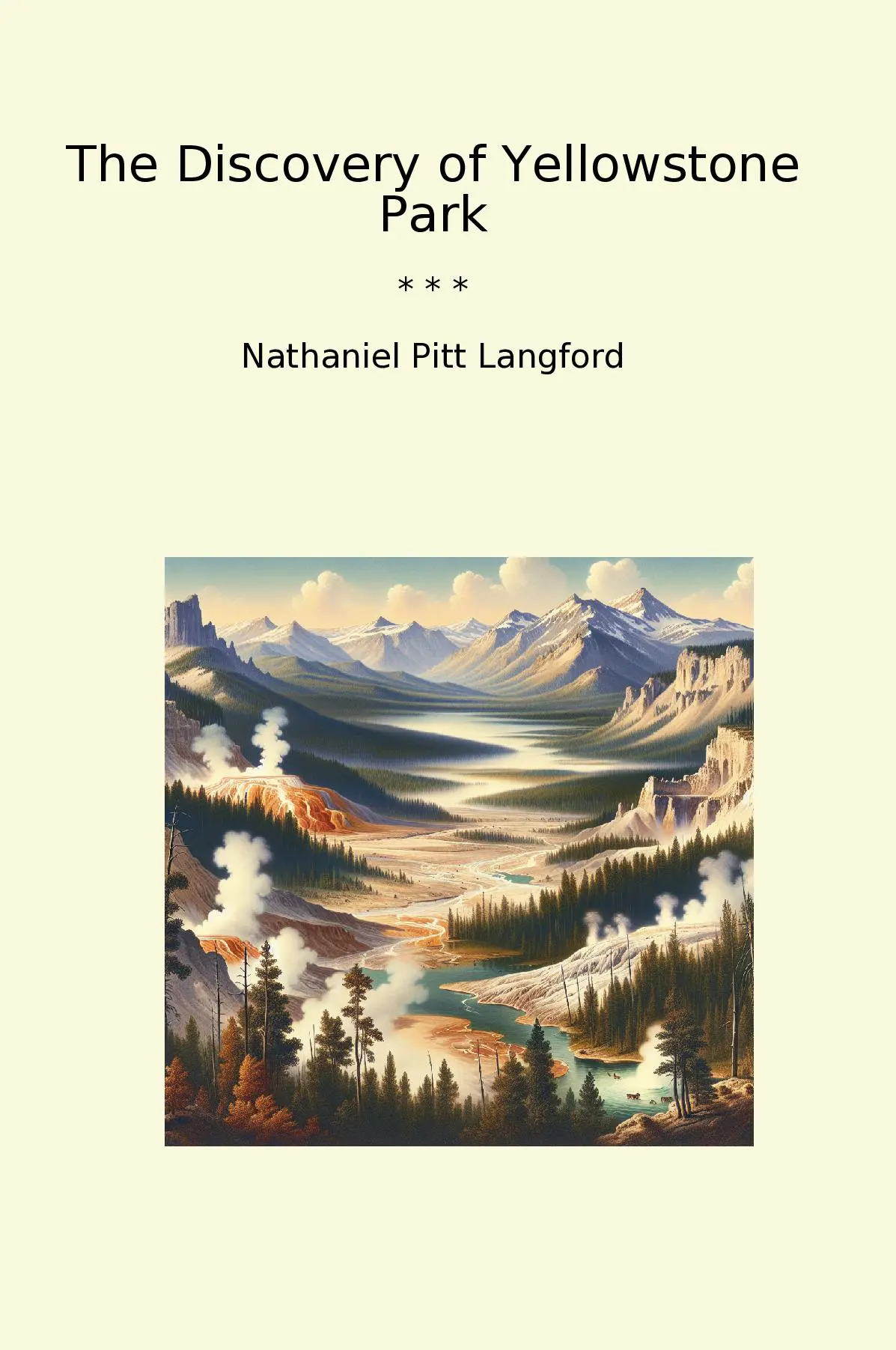 The Discovery of Yellowstone Park