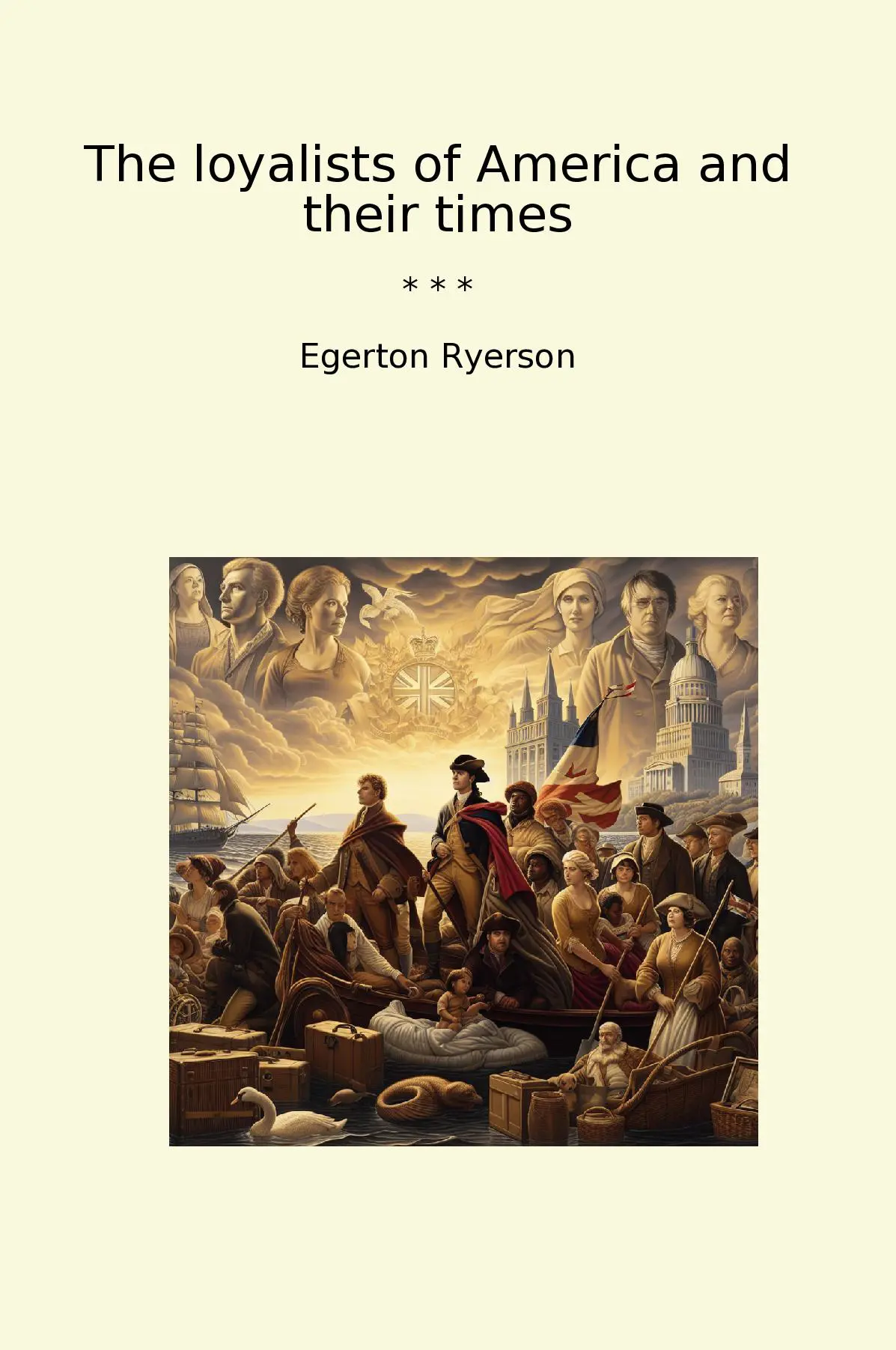 The loyalists of America and their times