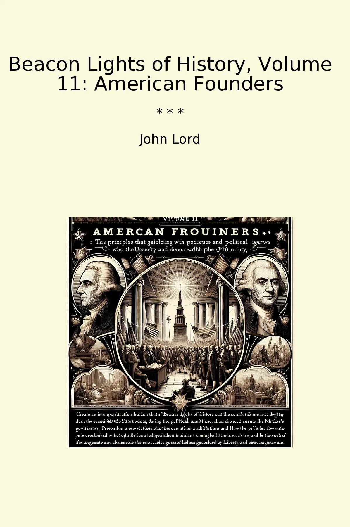 Beacon Lights of History, Volume 11: American Founders