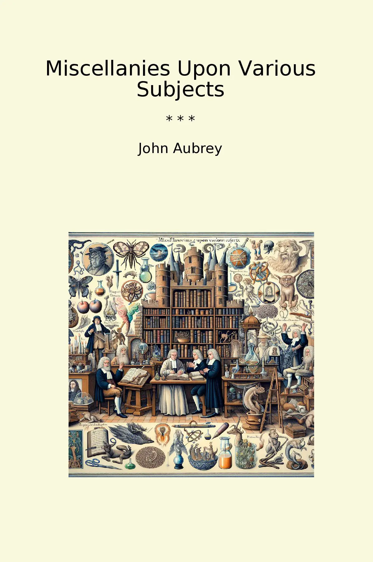 Miscellanies Upon Various Subjects