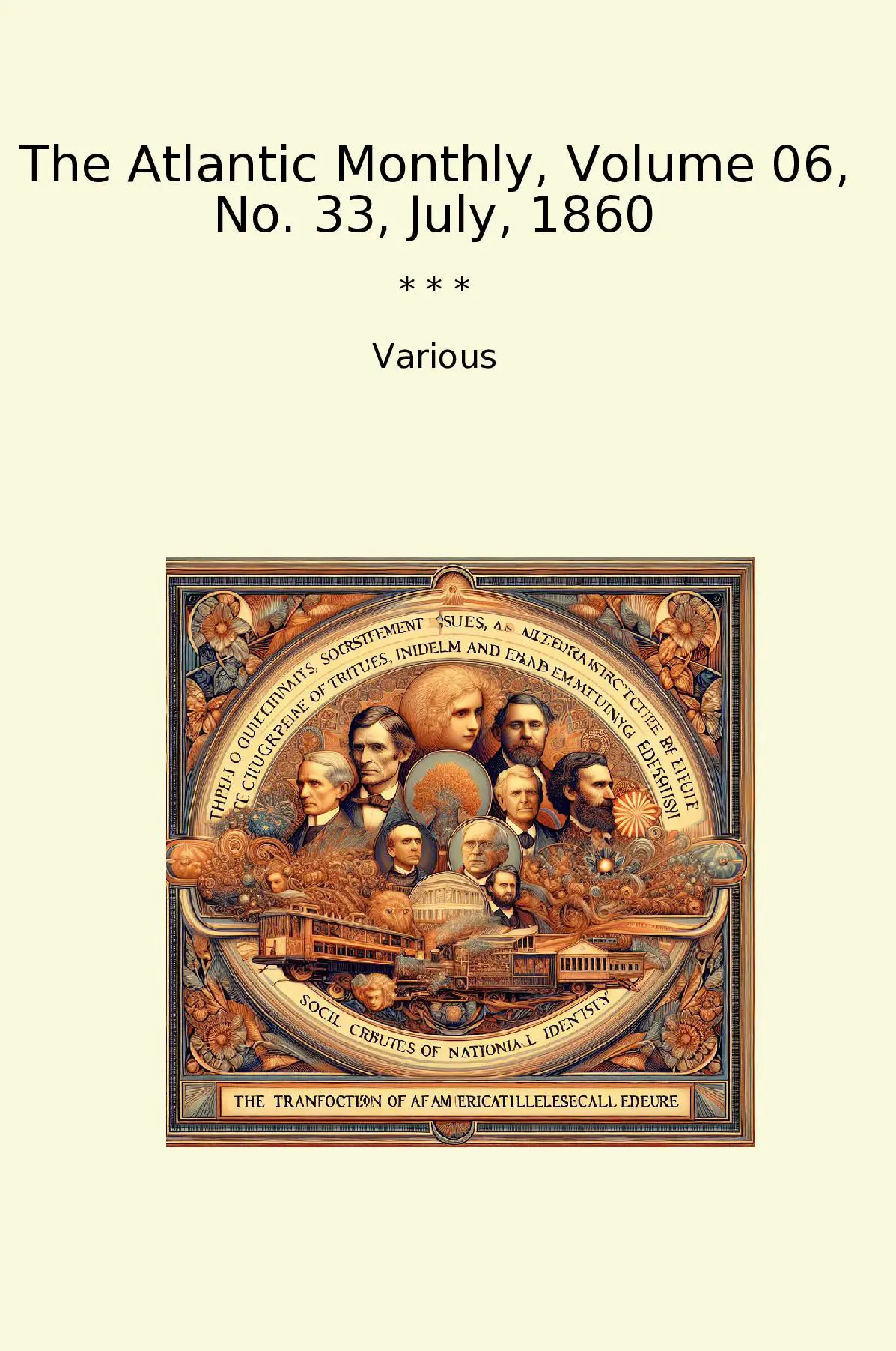 The Atlantic Monthly, Volume 06, No. 33, July, 1860