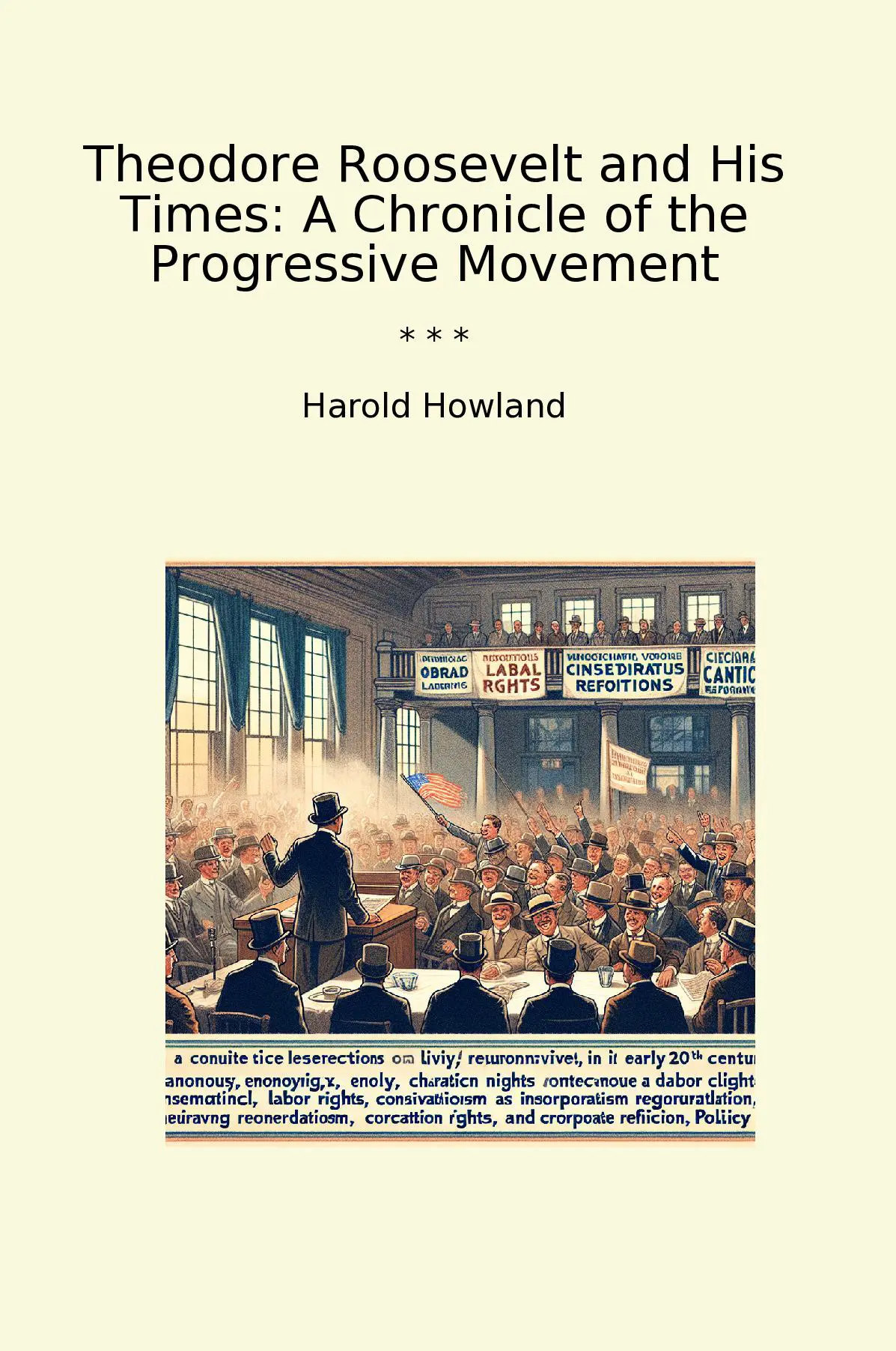 Theodore Roosevelt and His Times: A Chronicle of the Progressive Movement