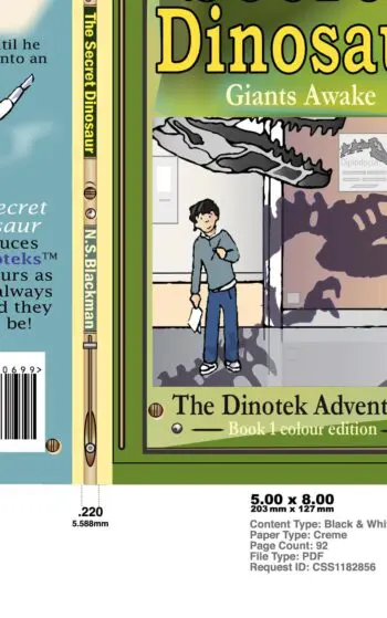 The Secret Dinosaur Book 1 Colour Edition
