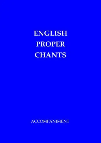 English Proper Chants (Accompaniment)