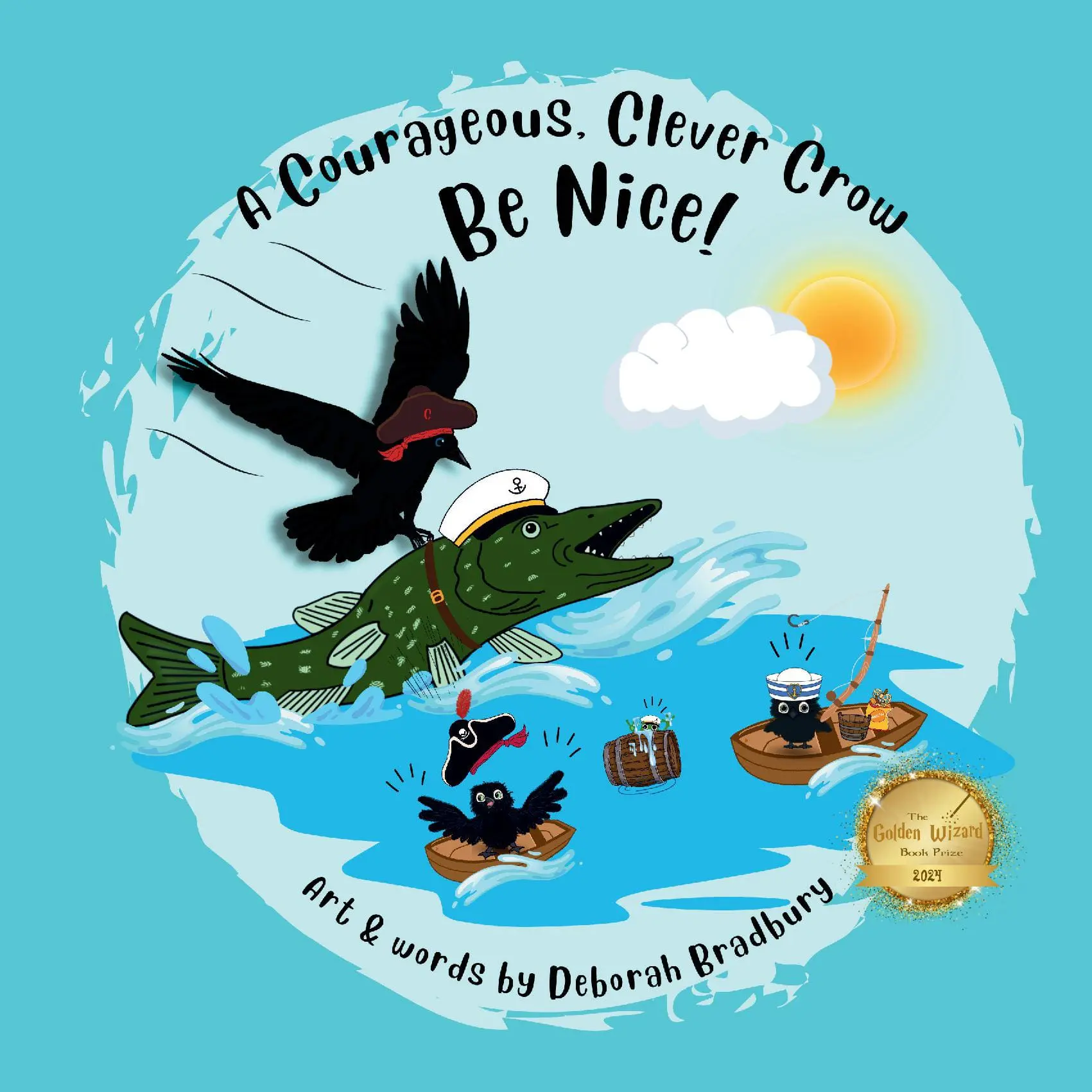 A Courageous, Clever Crow: Be Nice!